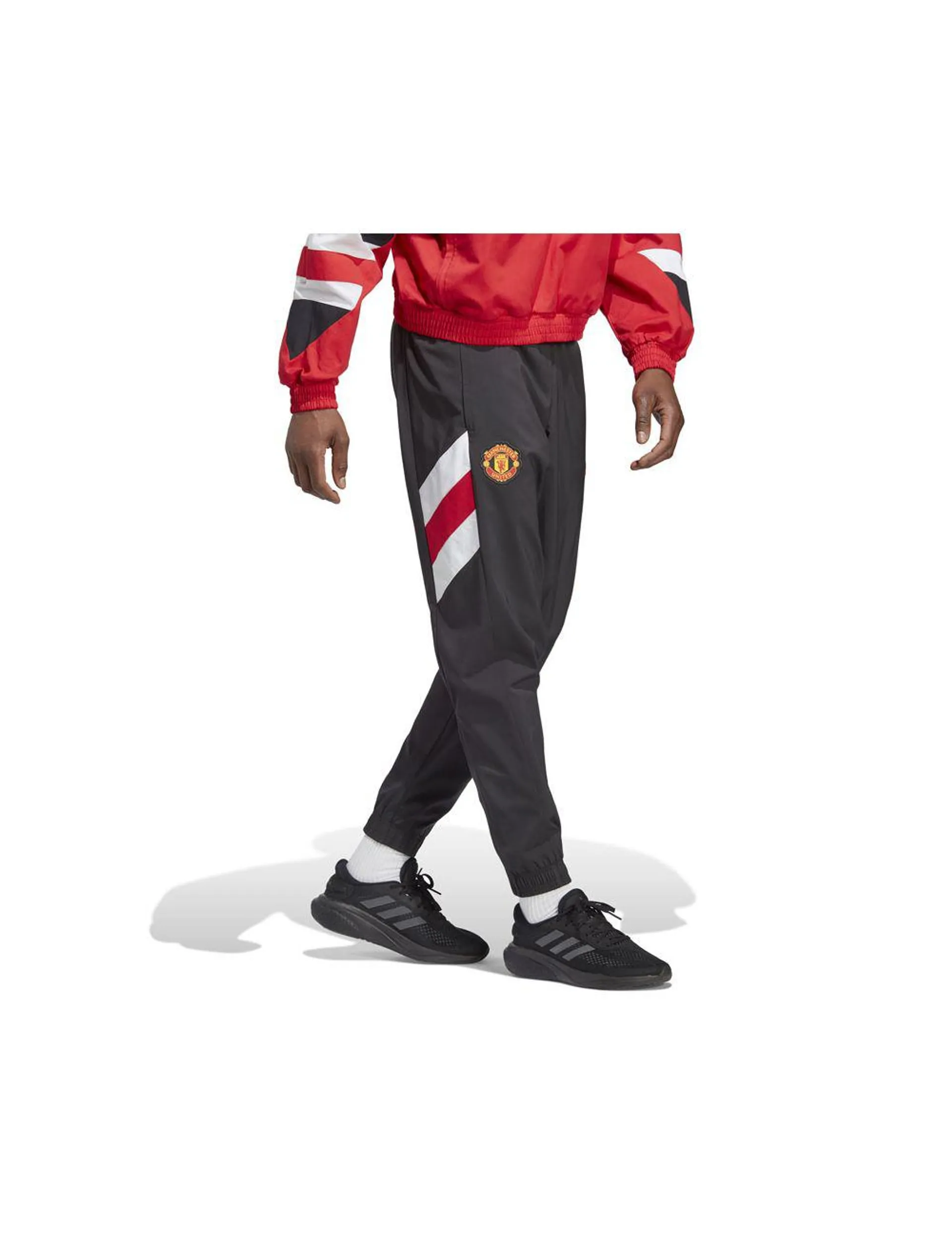 adidas Performance Manchester United Icon Woven Pants Mens Black