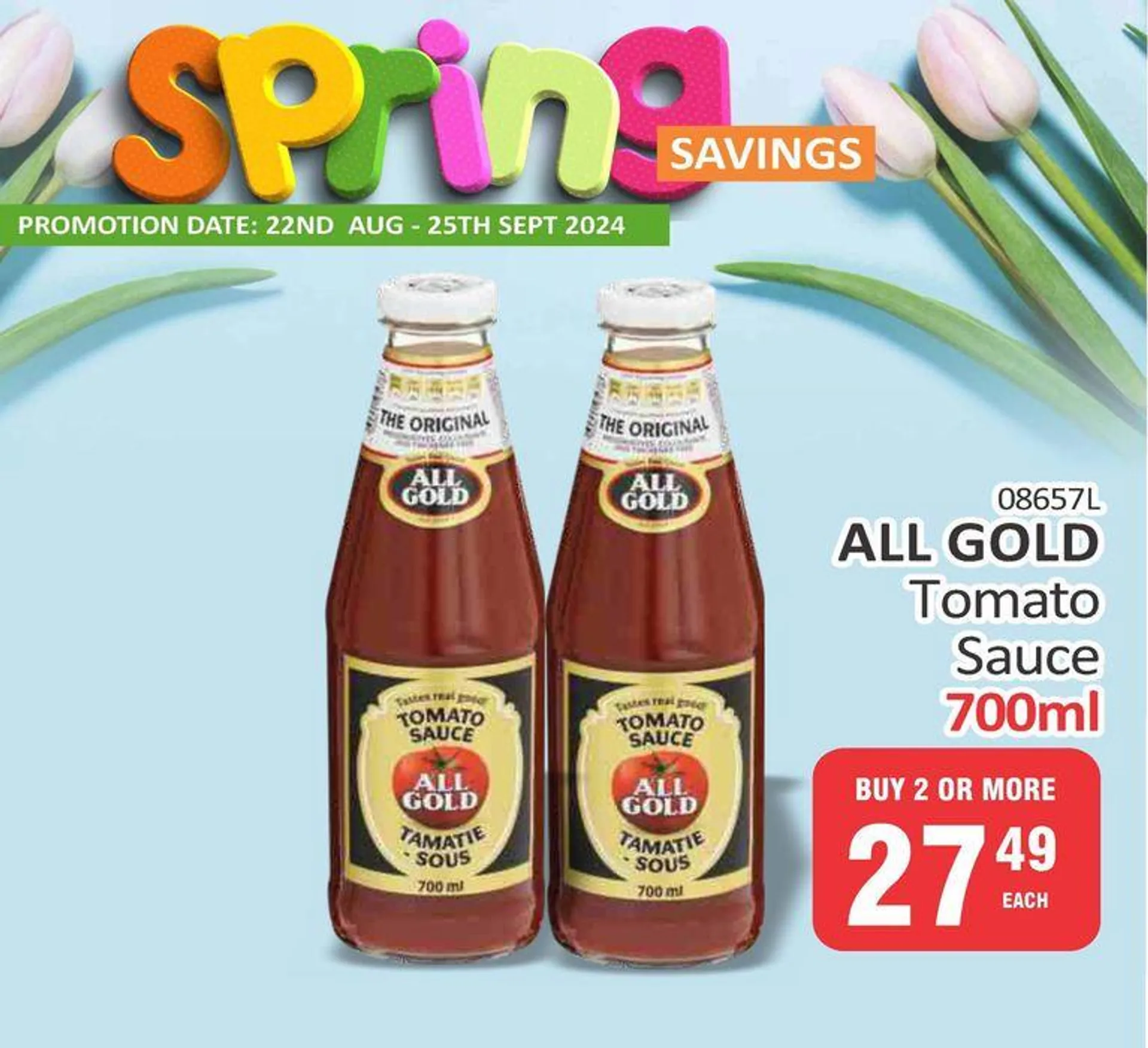 Spring Savings - 1