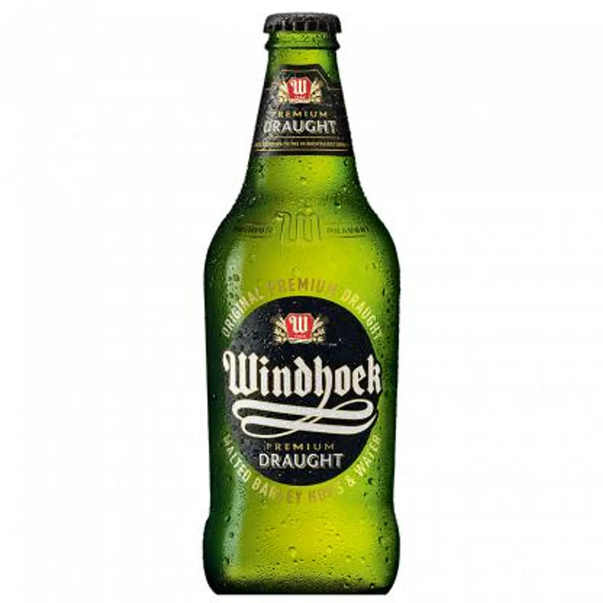 Windhoek Draught Non-Returnable Bottle (24x440ML)