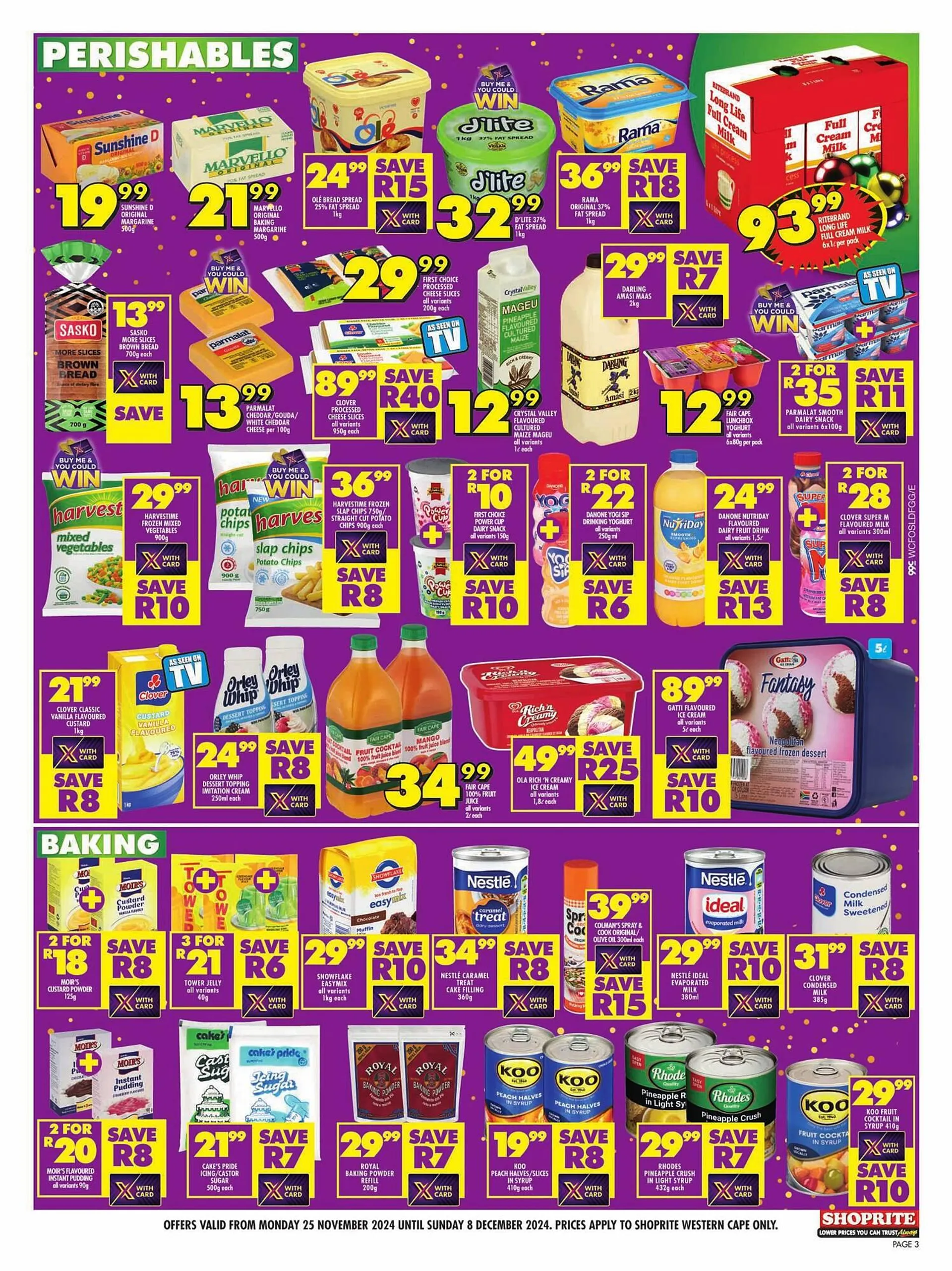 Shoprite catalogue from 25 November to 8 December 2024 - Catalogue Page 3