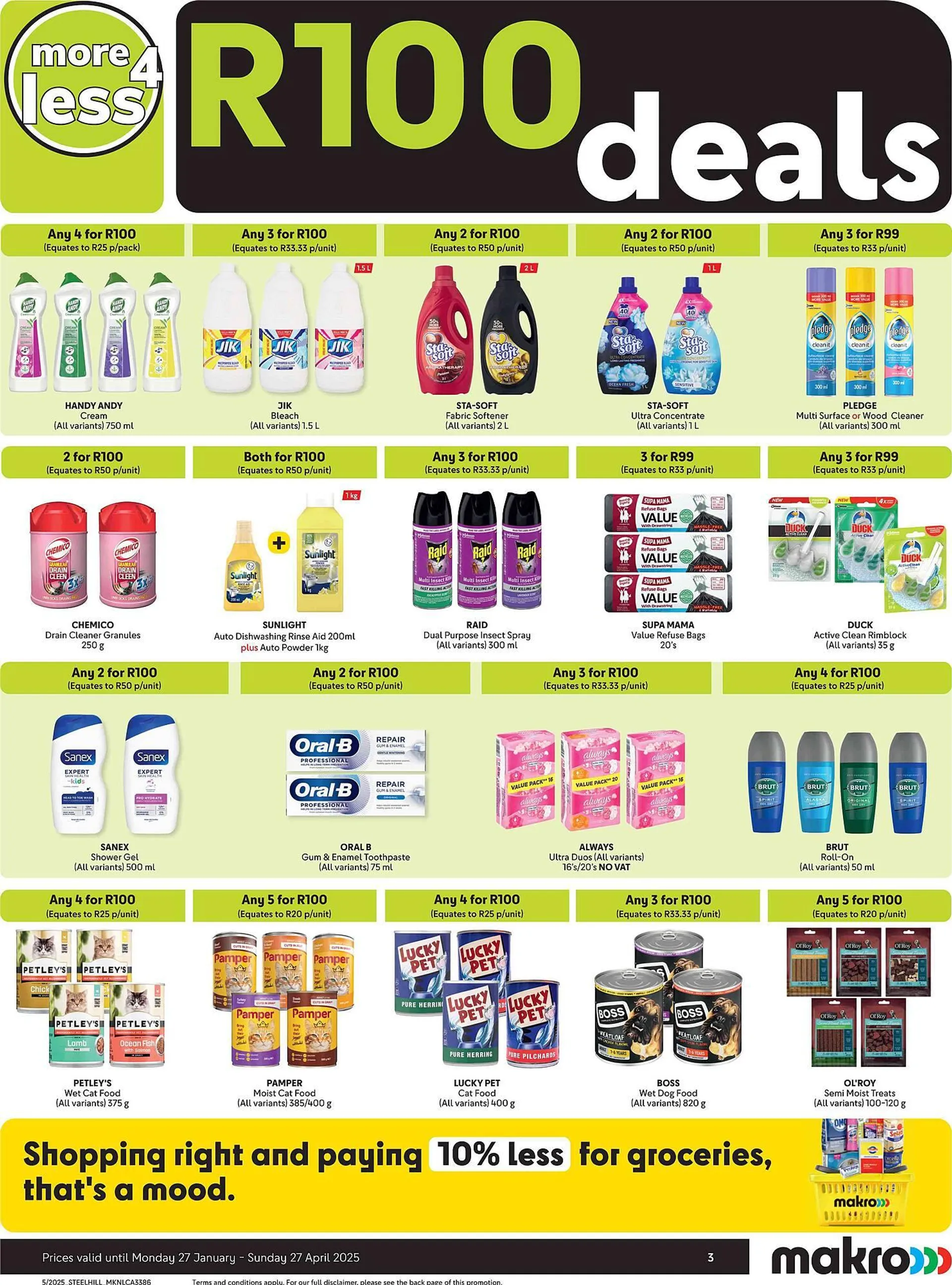 Makro catalogue from 27 January to 27 April 2025 - Catalogue Page 1
