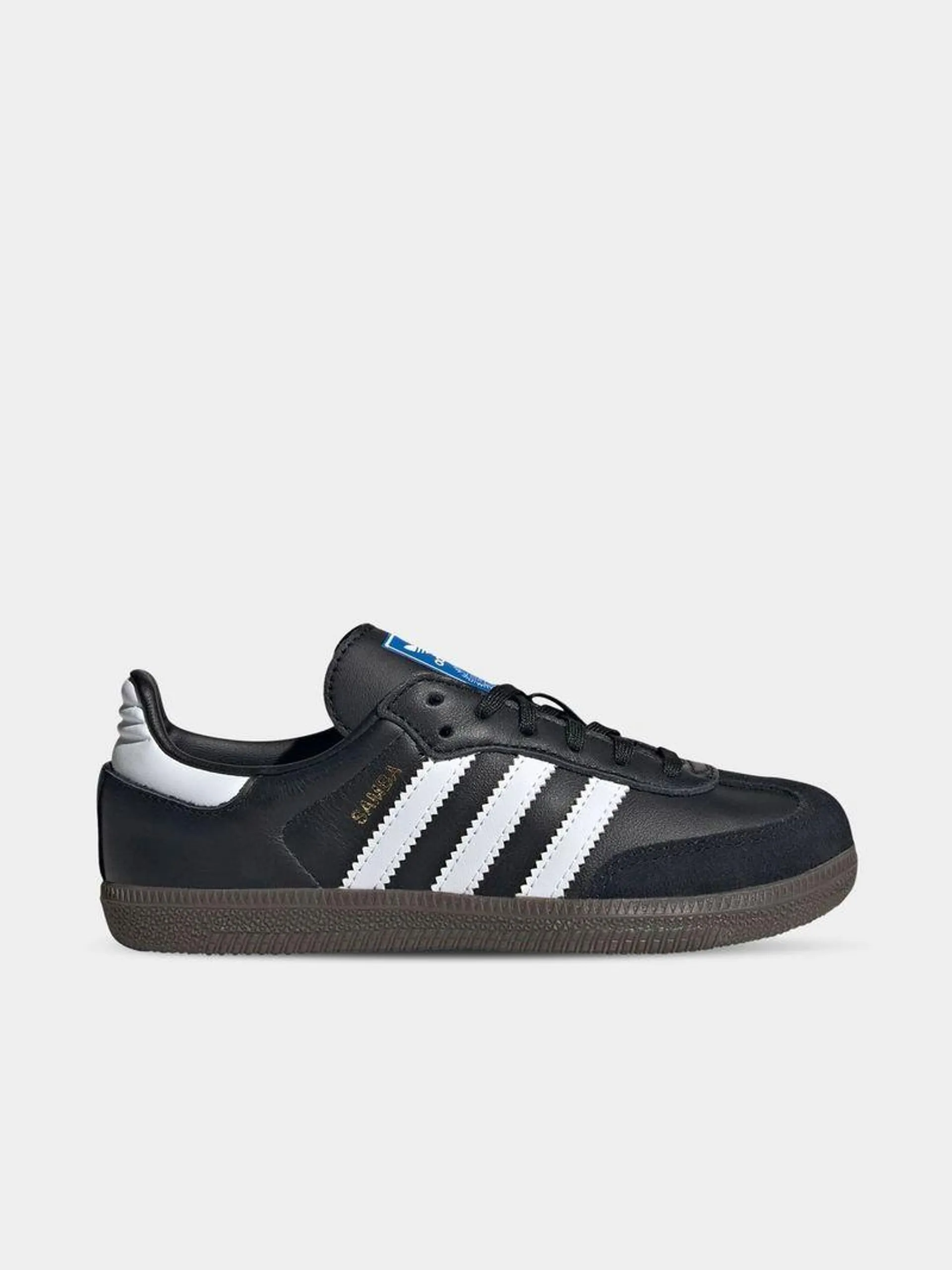 adidas Originals Kid's SAMBA OG Black/White Sneaker