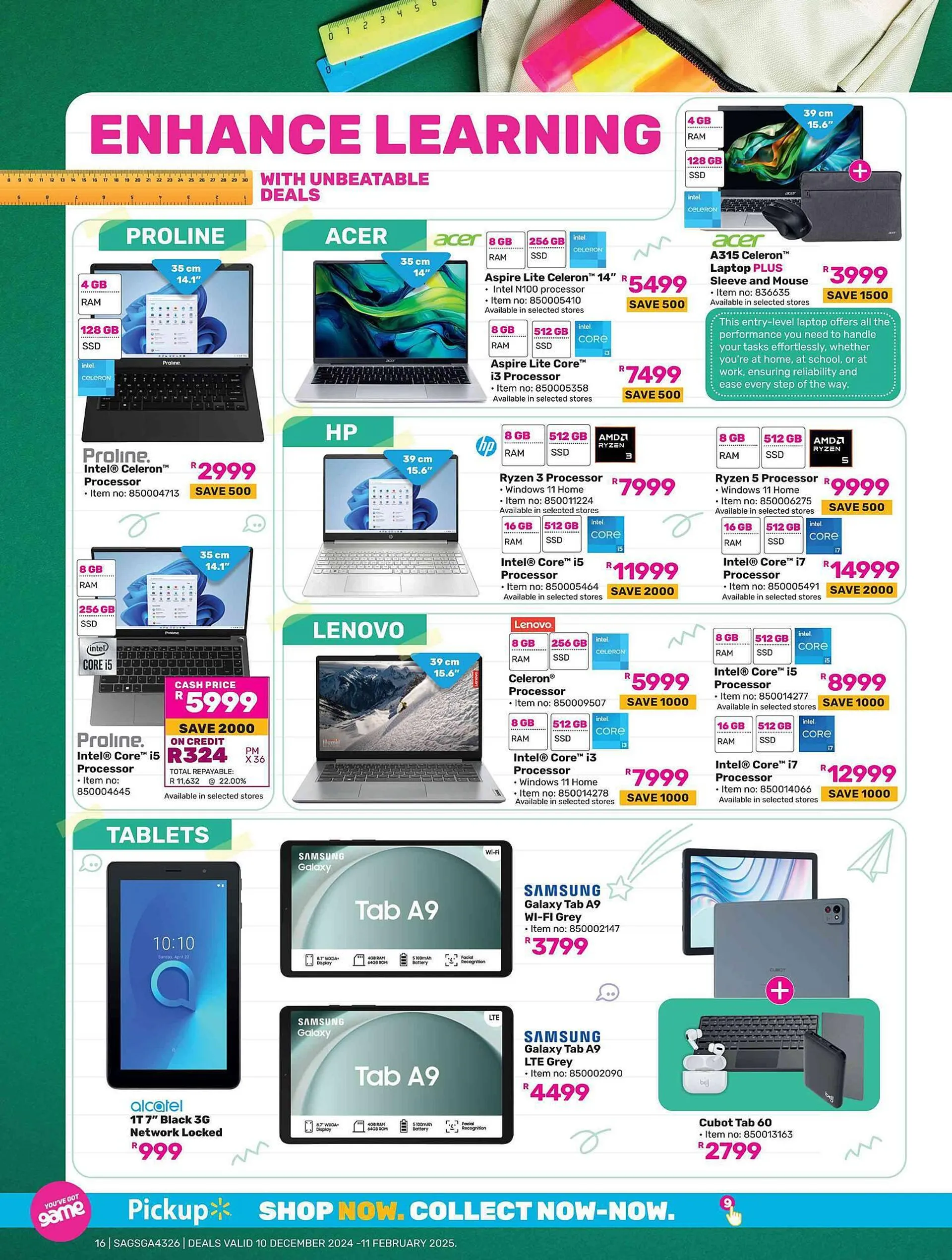 Game catalogue from 10 December to 11 February 2025 - Catalogue Page 16