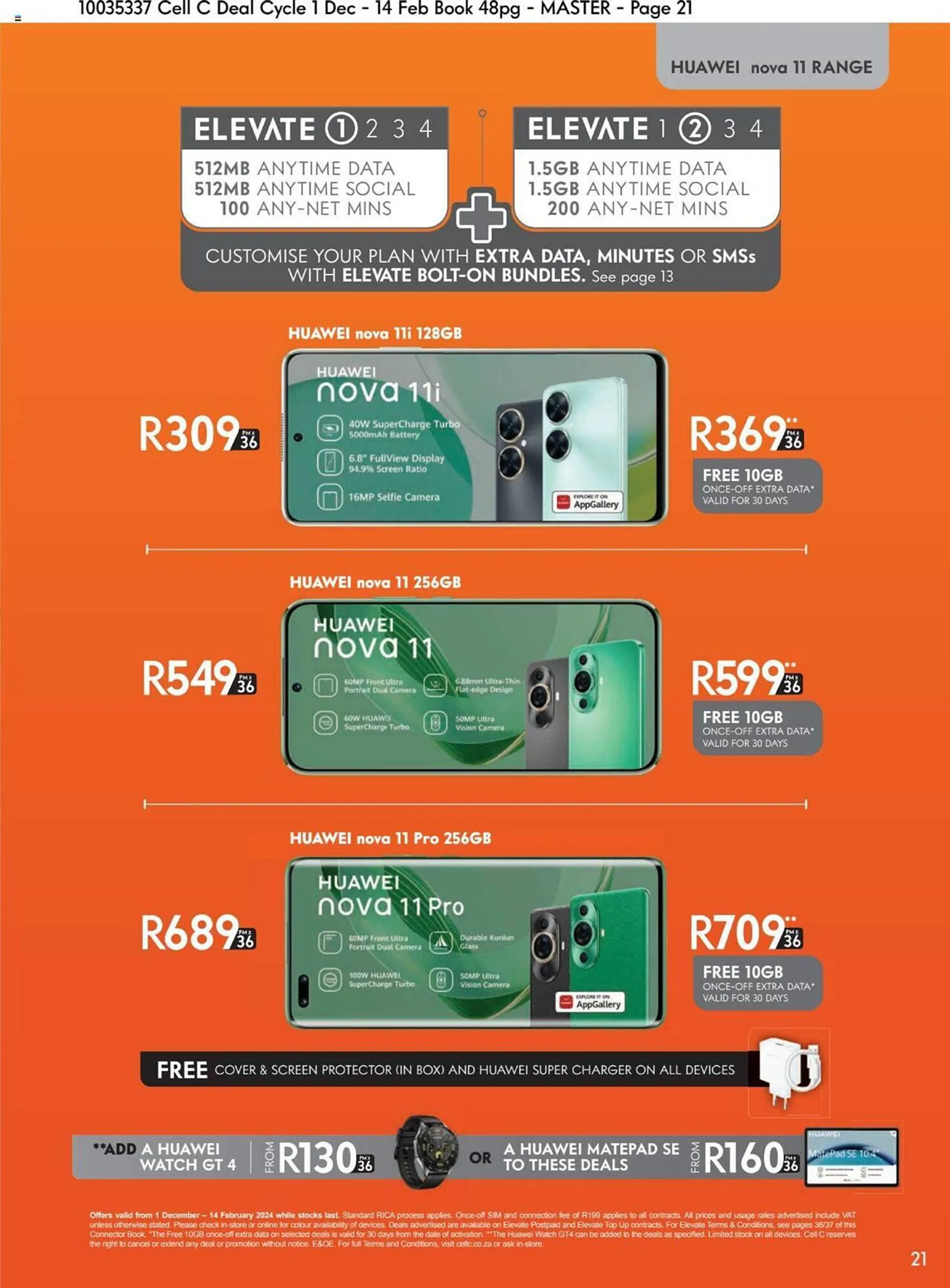 Cell C catalogue from 1 December to 14 February 2024 - Catalogue Page 21