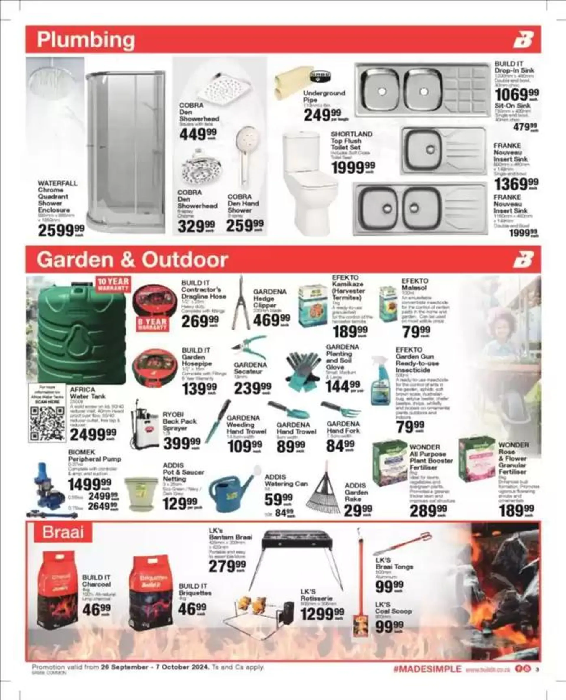 Build It Specials from 26 September to 7 October 2024 - Catalogue Page 3