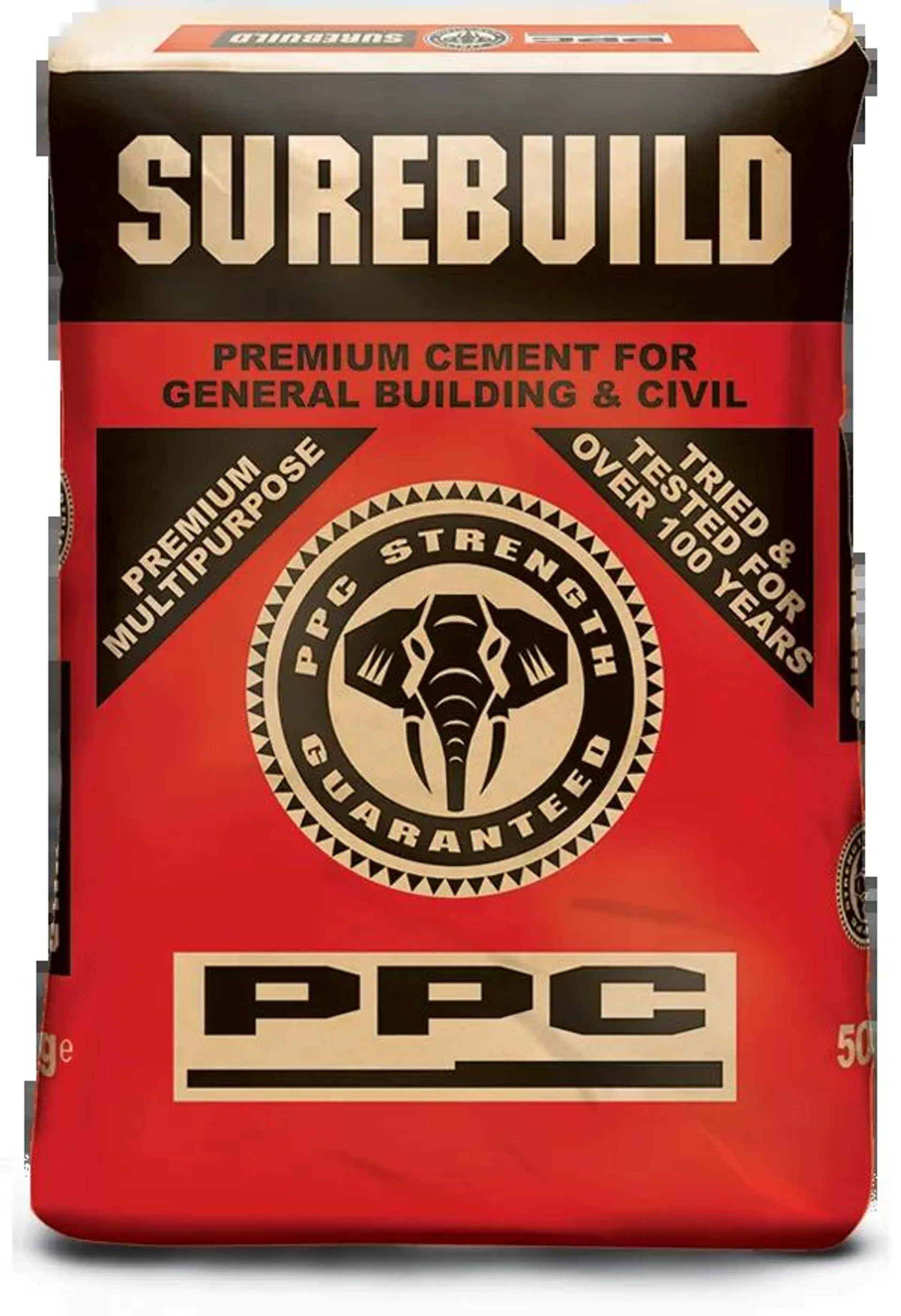 Purchase the PPC Surebuild Cement 42.5N 50kg for sale online or in-store. Shop our wide range of Building Materials from Buco today!