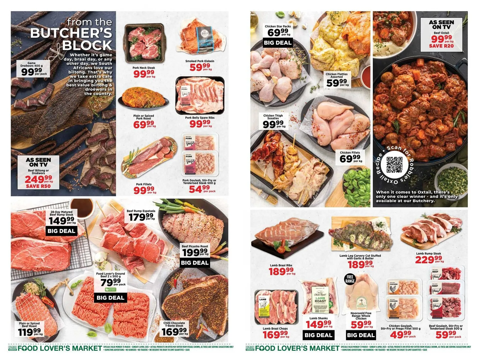 Food Lover's Market catalogue from 31 March to 6 April 2025 - Catalogue Page 1