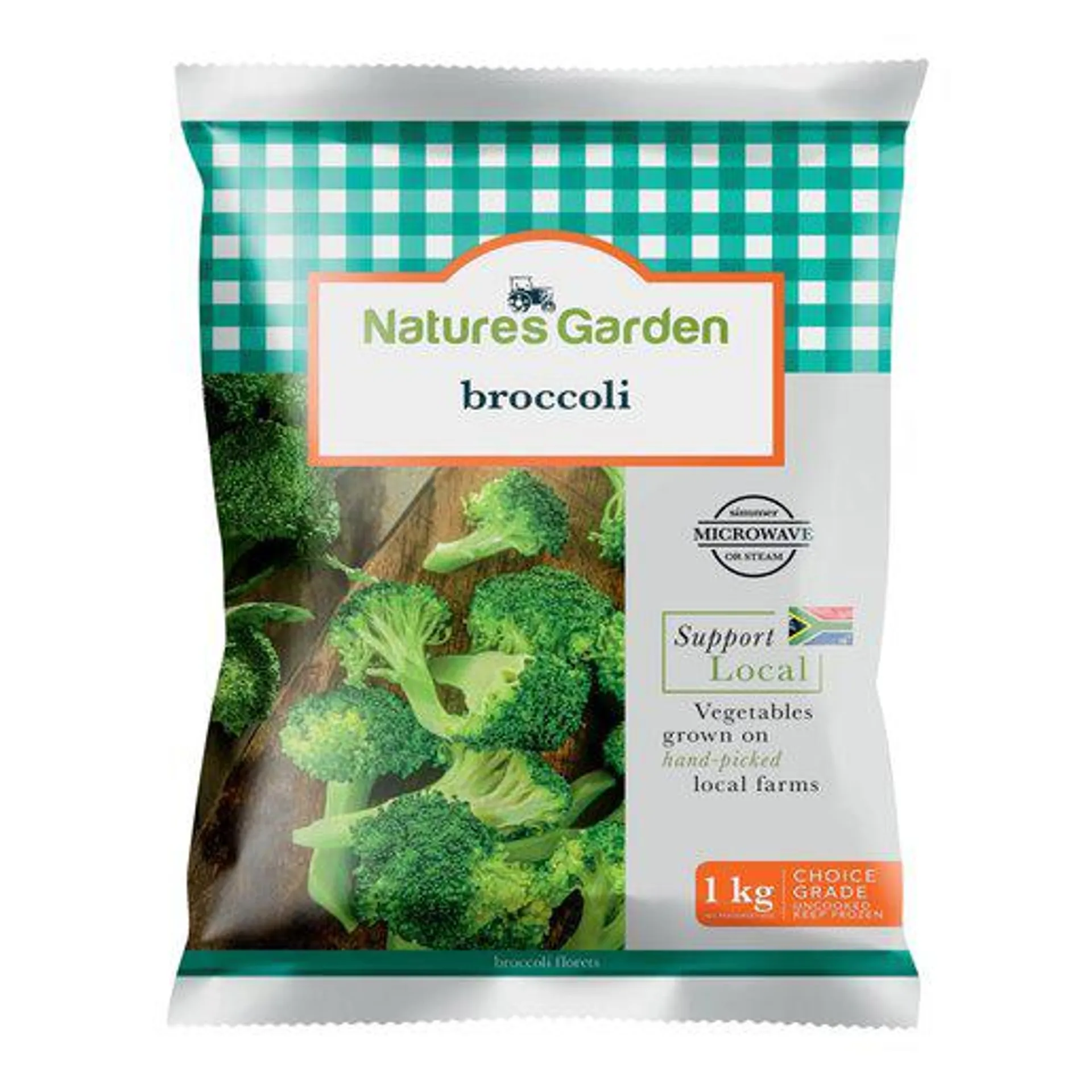 Natures Garden Broccoli Florets 1kg