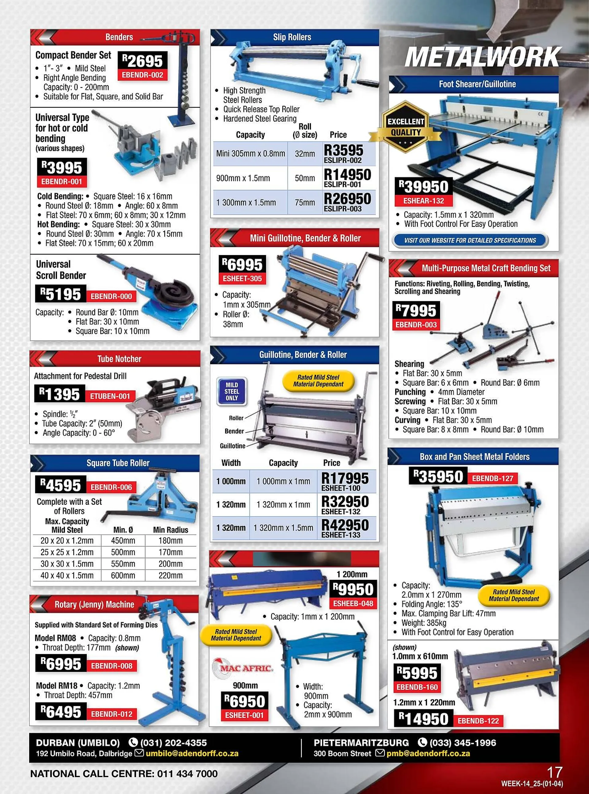 Adendorff Machinery Mart catalogue from 1 April to 30 April 2025 - Catalogue Page 4