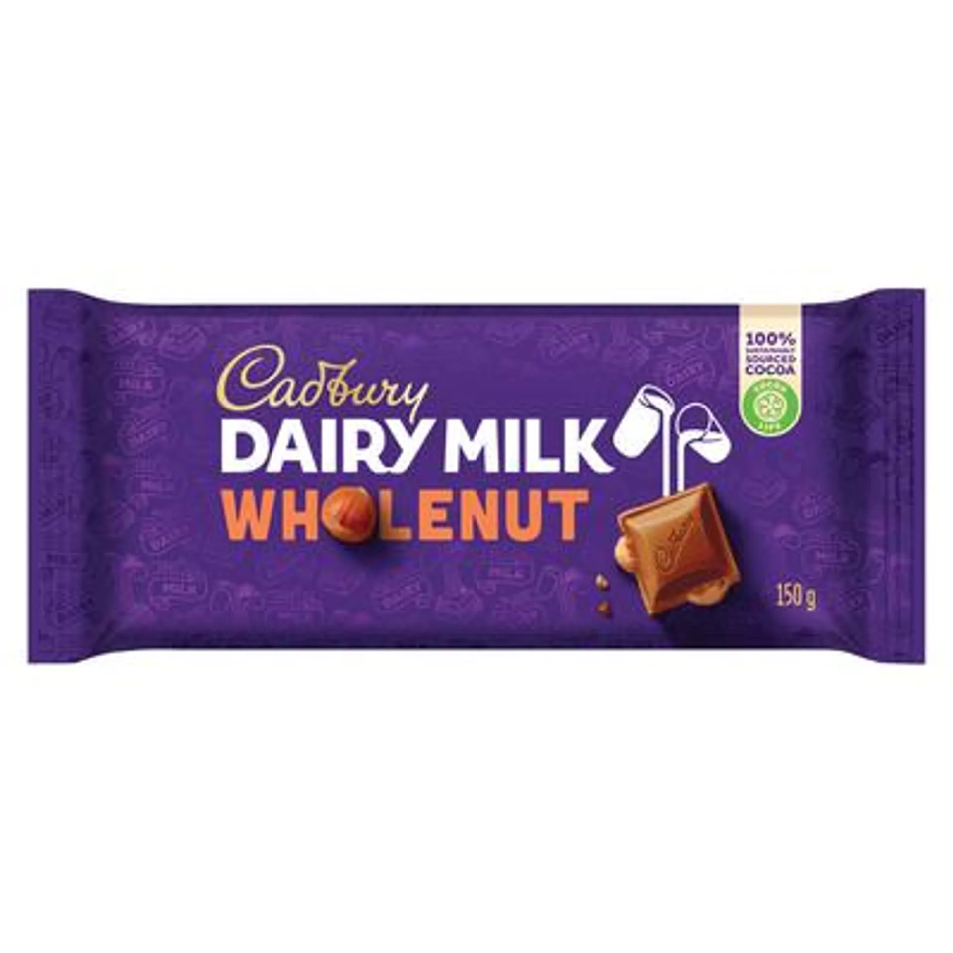 Cadbury Slab Wholenut 150g