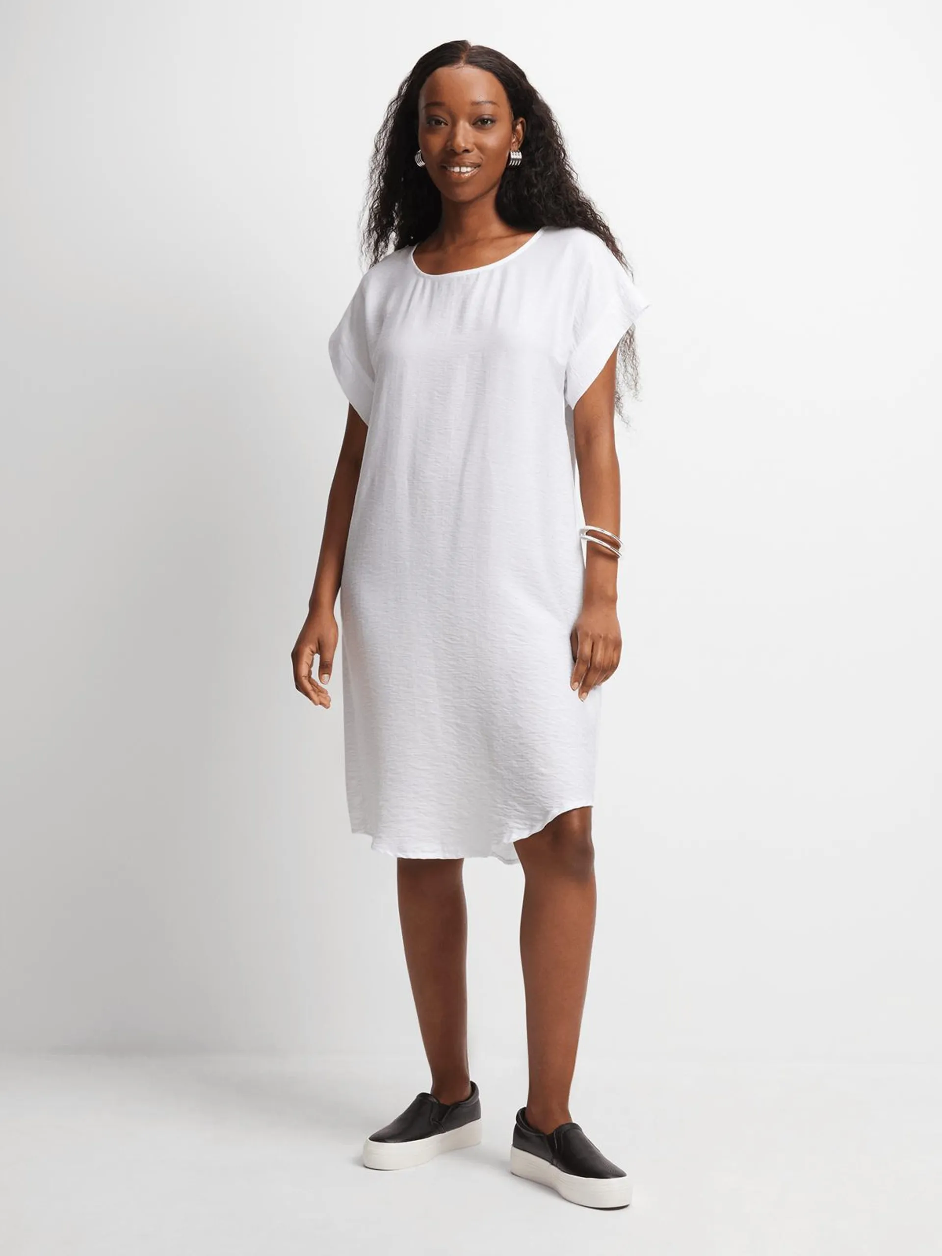 Jet Women's White Easy Dress