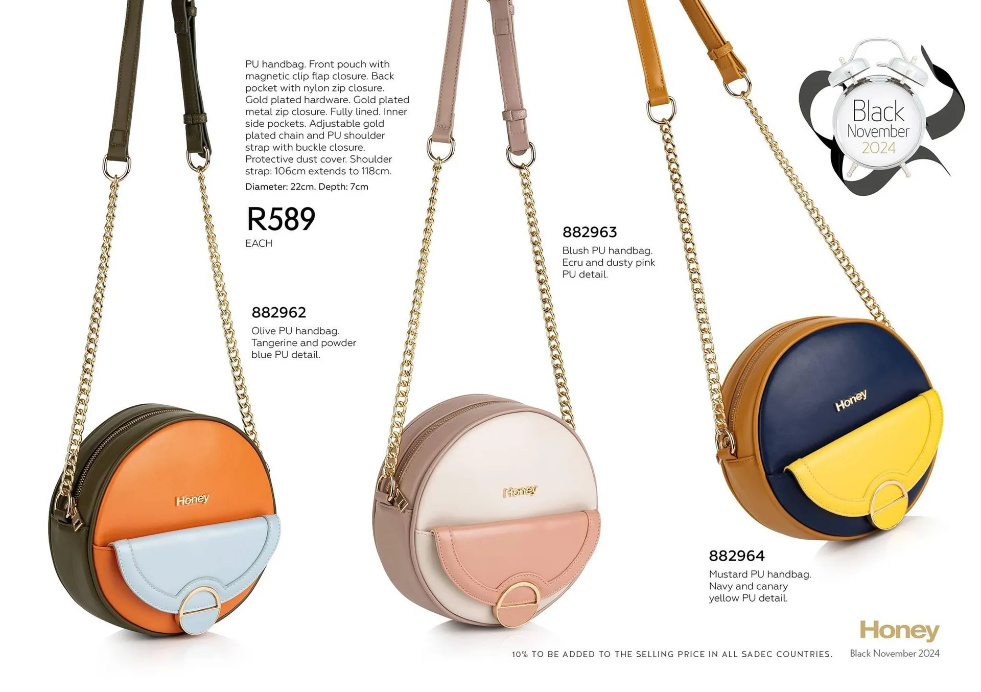 Honey Fashion Accessories catalogue from 22 November to 30 November 2024 - Catalogue Page 2