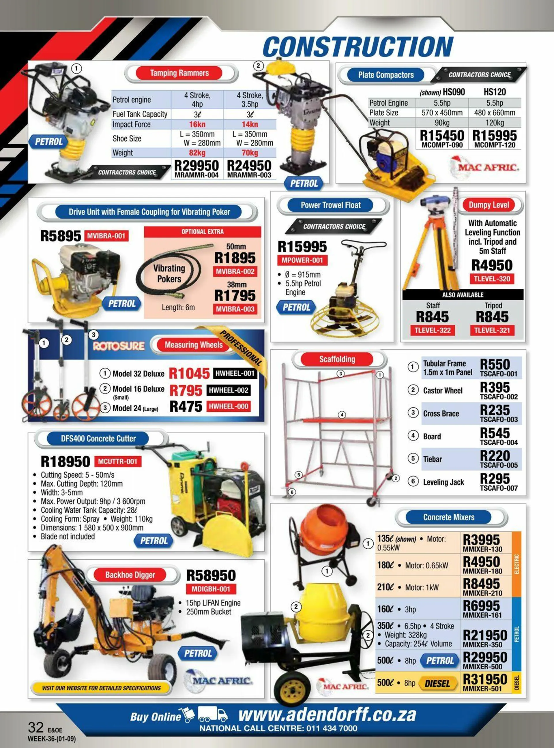 Adendorff Machinery Mart Current catalogue from 2 October to 16 October 2024 - Catalogue Page 34