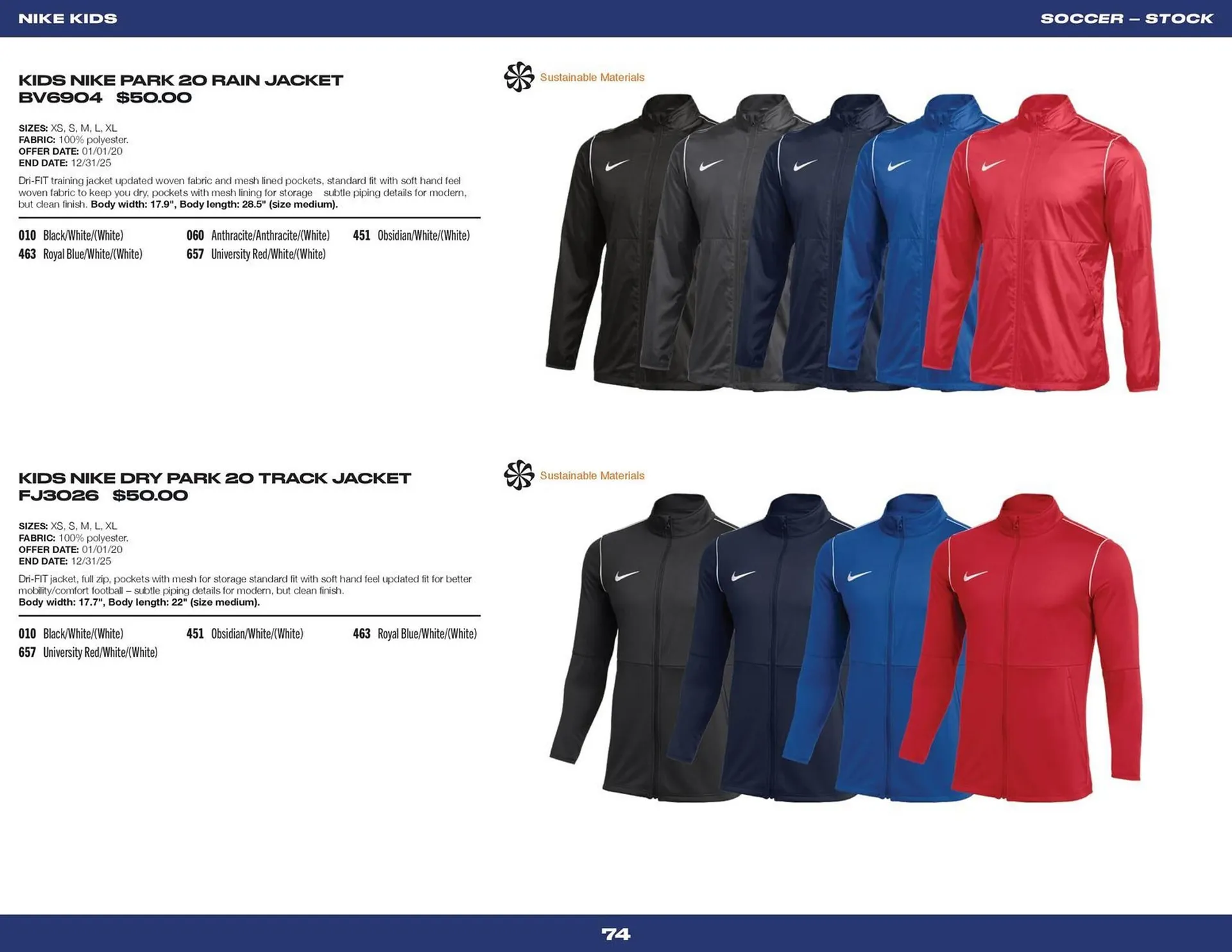 Nike catalogue from 14 June to 31 December 2024 - Catalogue Page 74