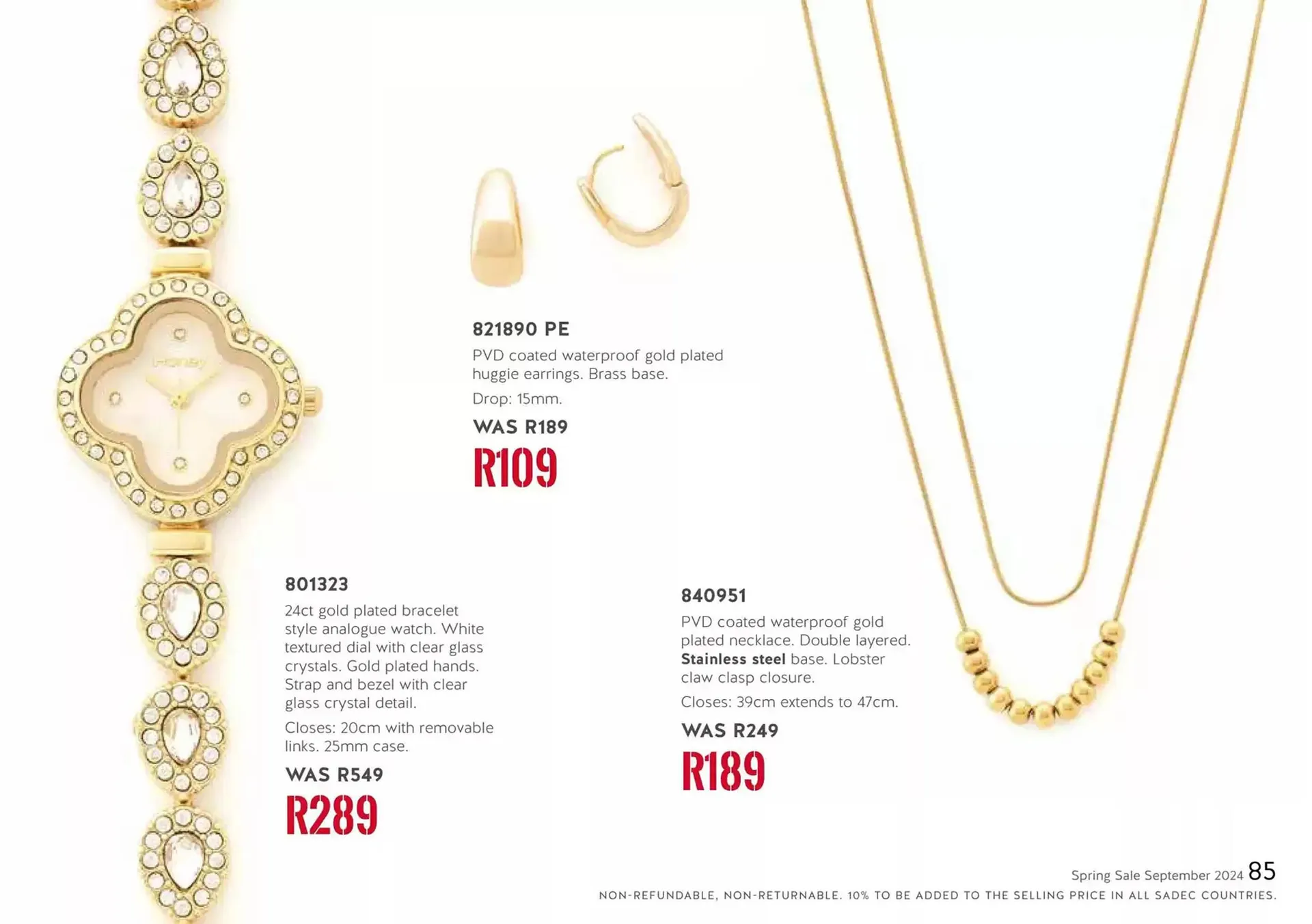 Honey Fashion Accessories catalogue from 1 October to 15 October 2024 - Catalogue Page 184