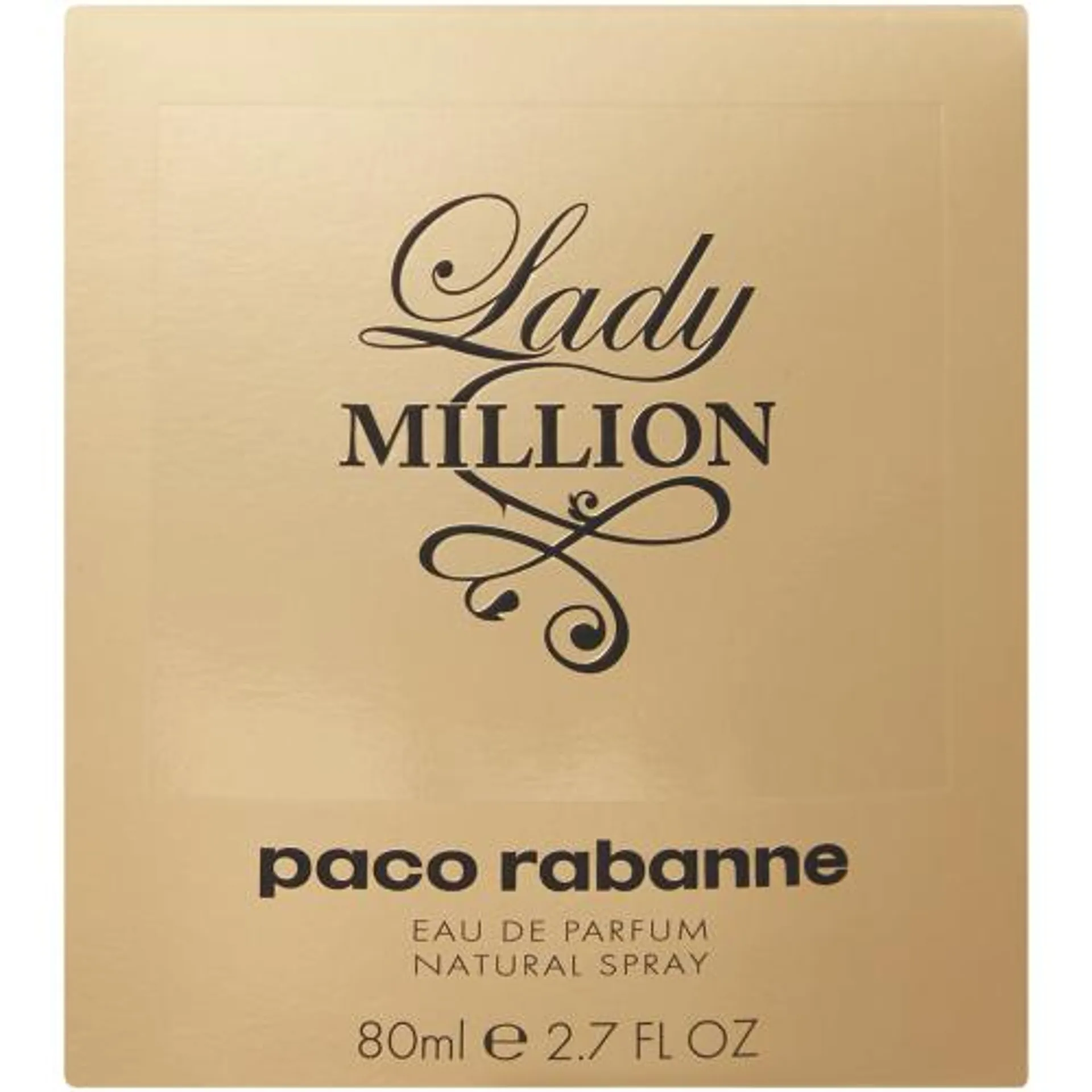 Lady Million Eau De Parfum 80ml