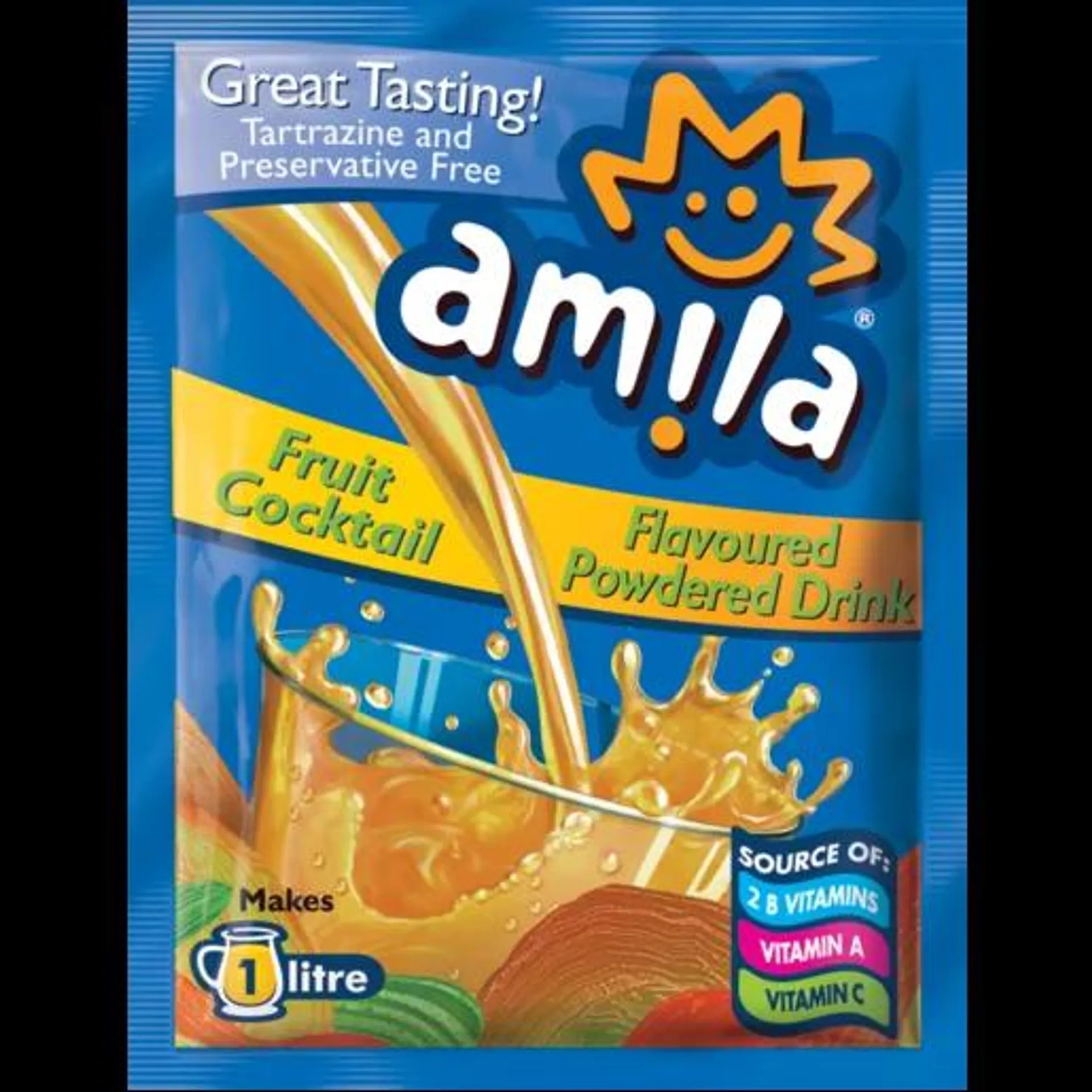 Amila Cocktail Flavoured Powdered Drink Sachet 45g