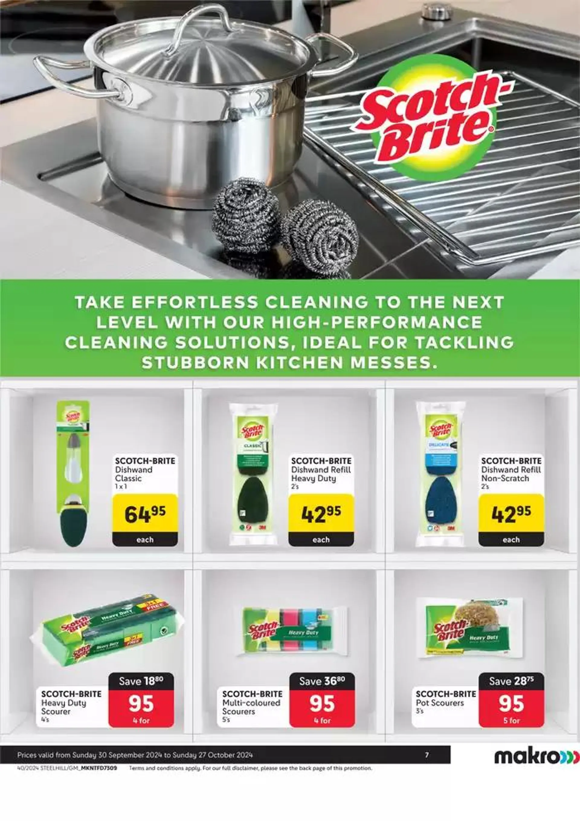 Makro : Homecare Cleaning from 30 September to 27 October 2024 - Catalogue Page 7