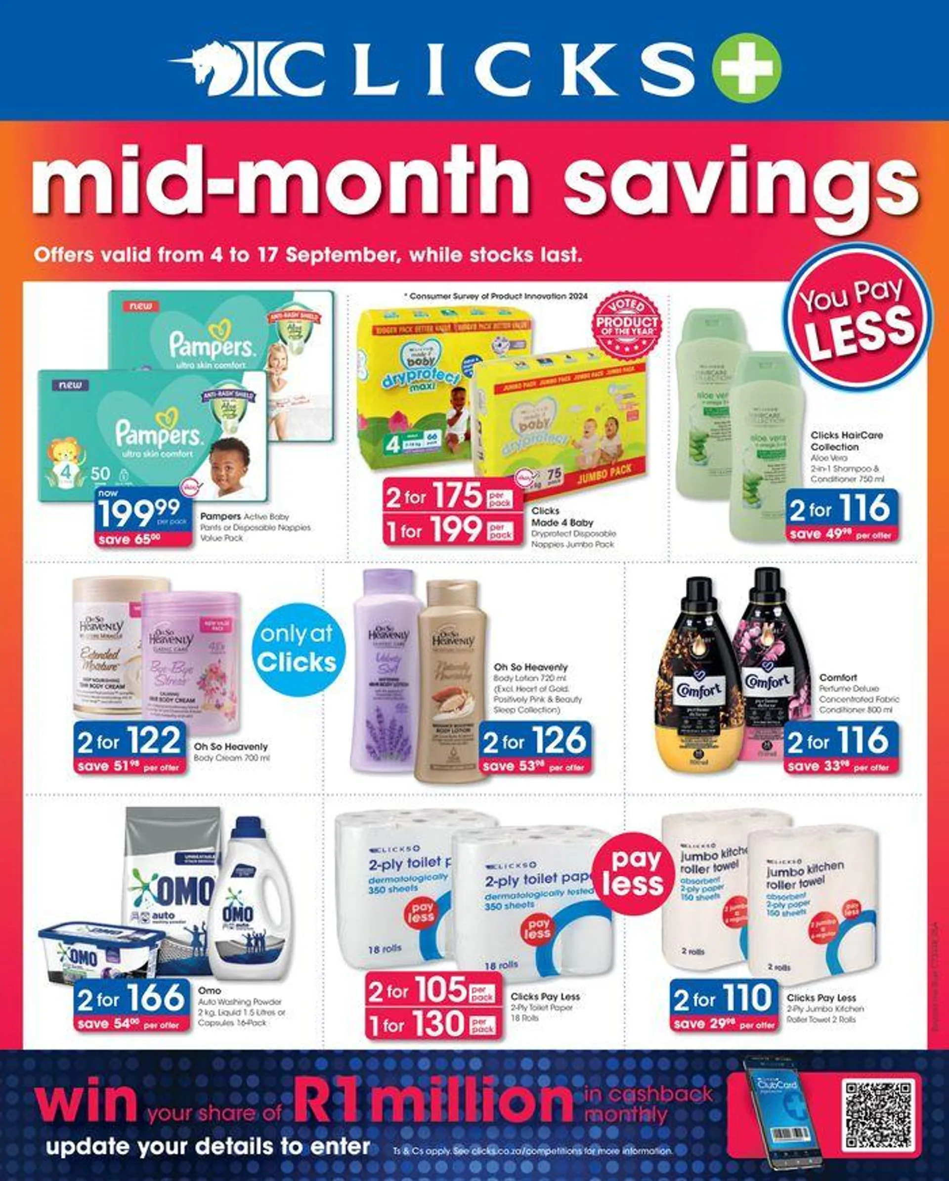 Mid-month savings - 1