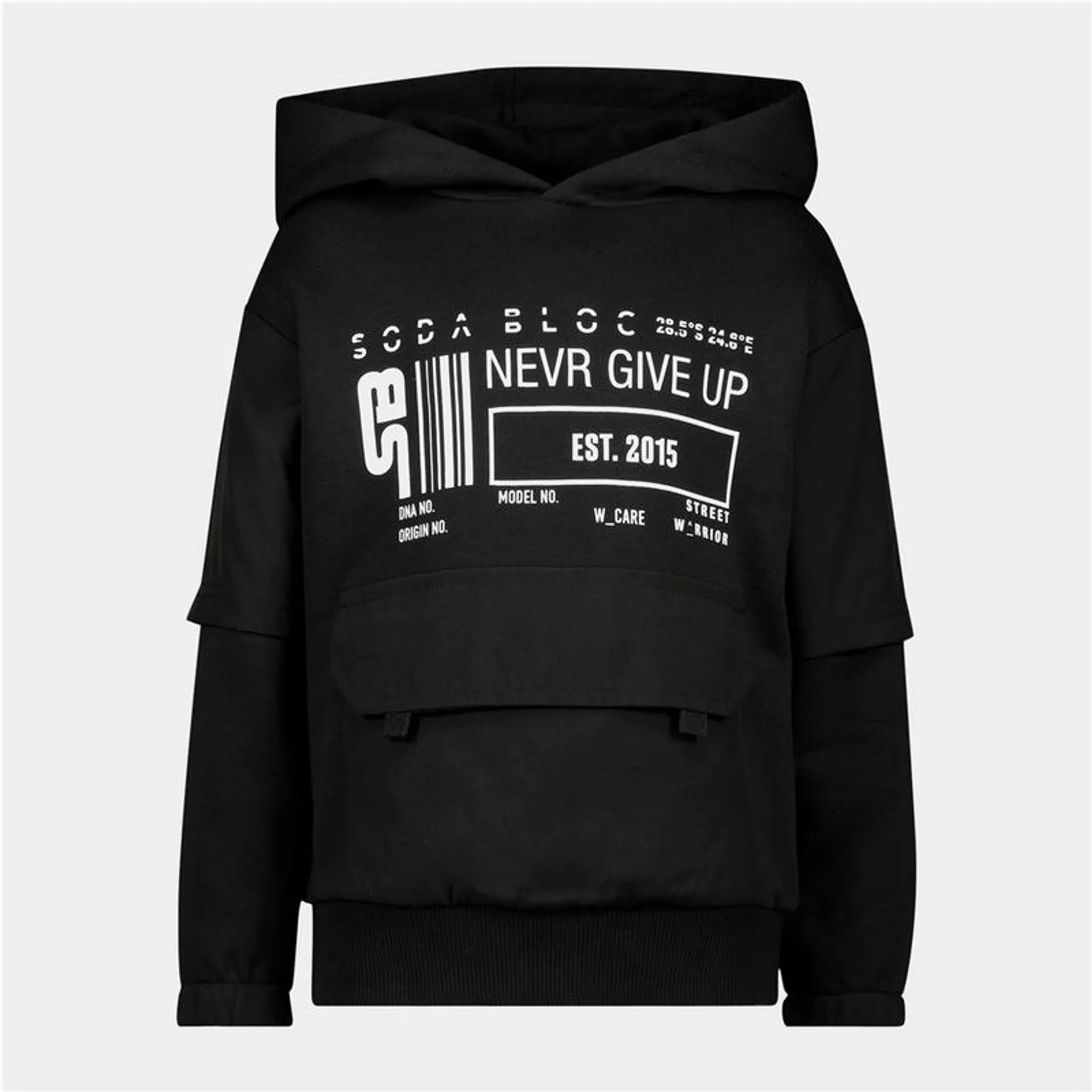 Younger Boy Illusion Sleeve Hoodie