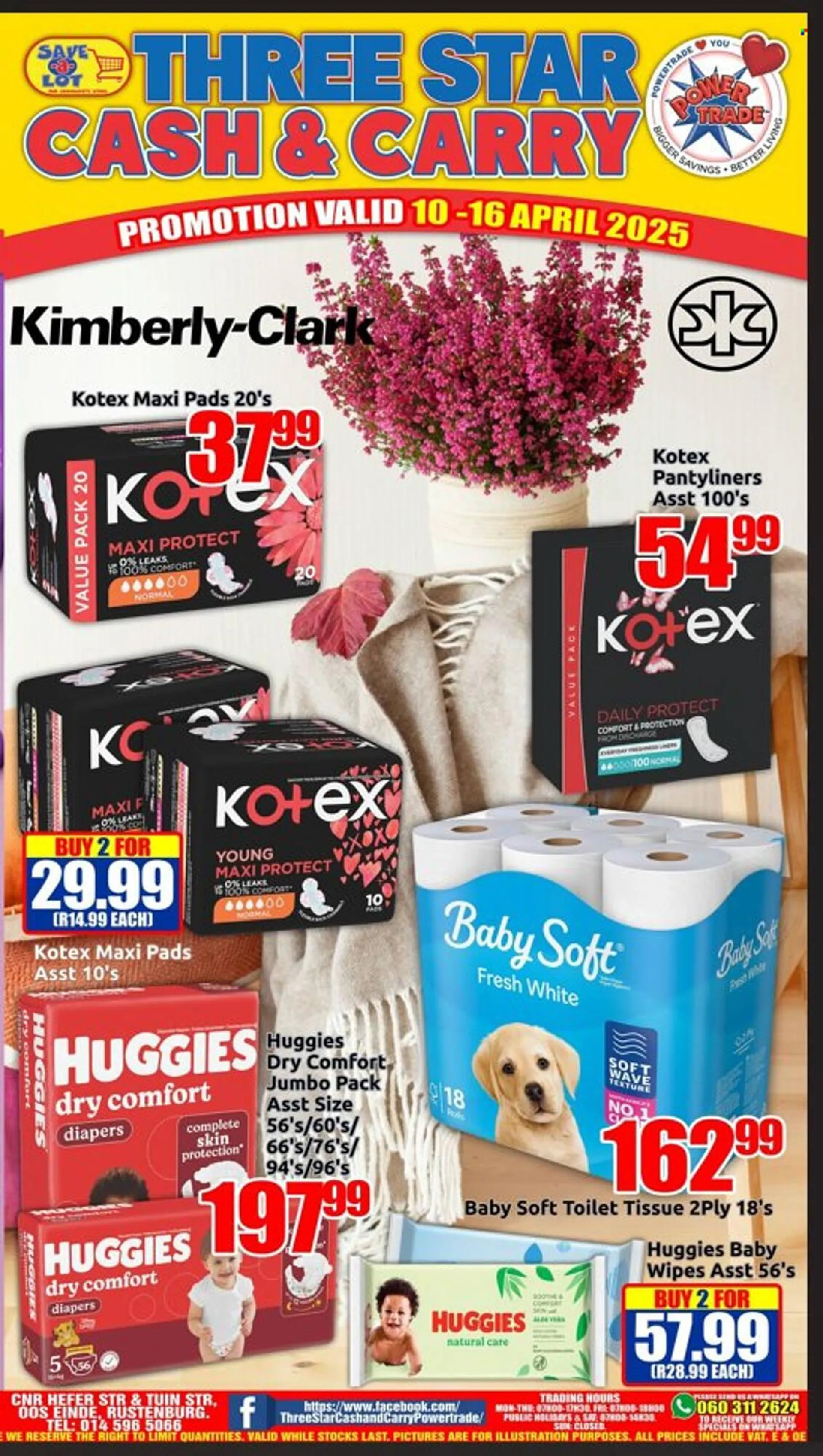 Three Star Cash and Carry catalogue from 10 April to 16 April 2025 - Catalogue Page 1