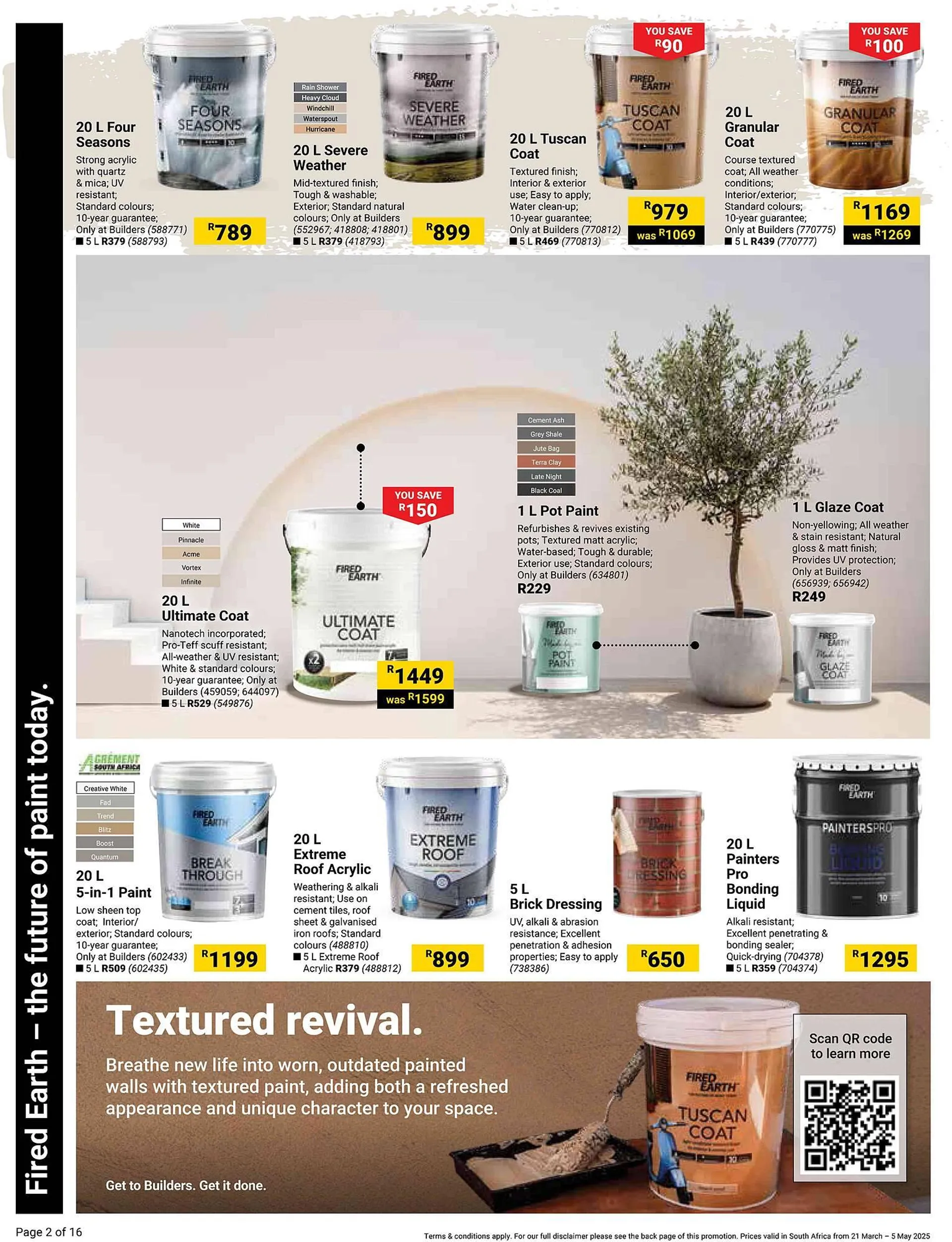 Builders Warehouse catalogue from 21 March to 5 May 2025 - Catalogue Page 2