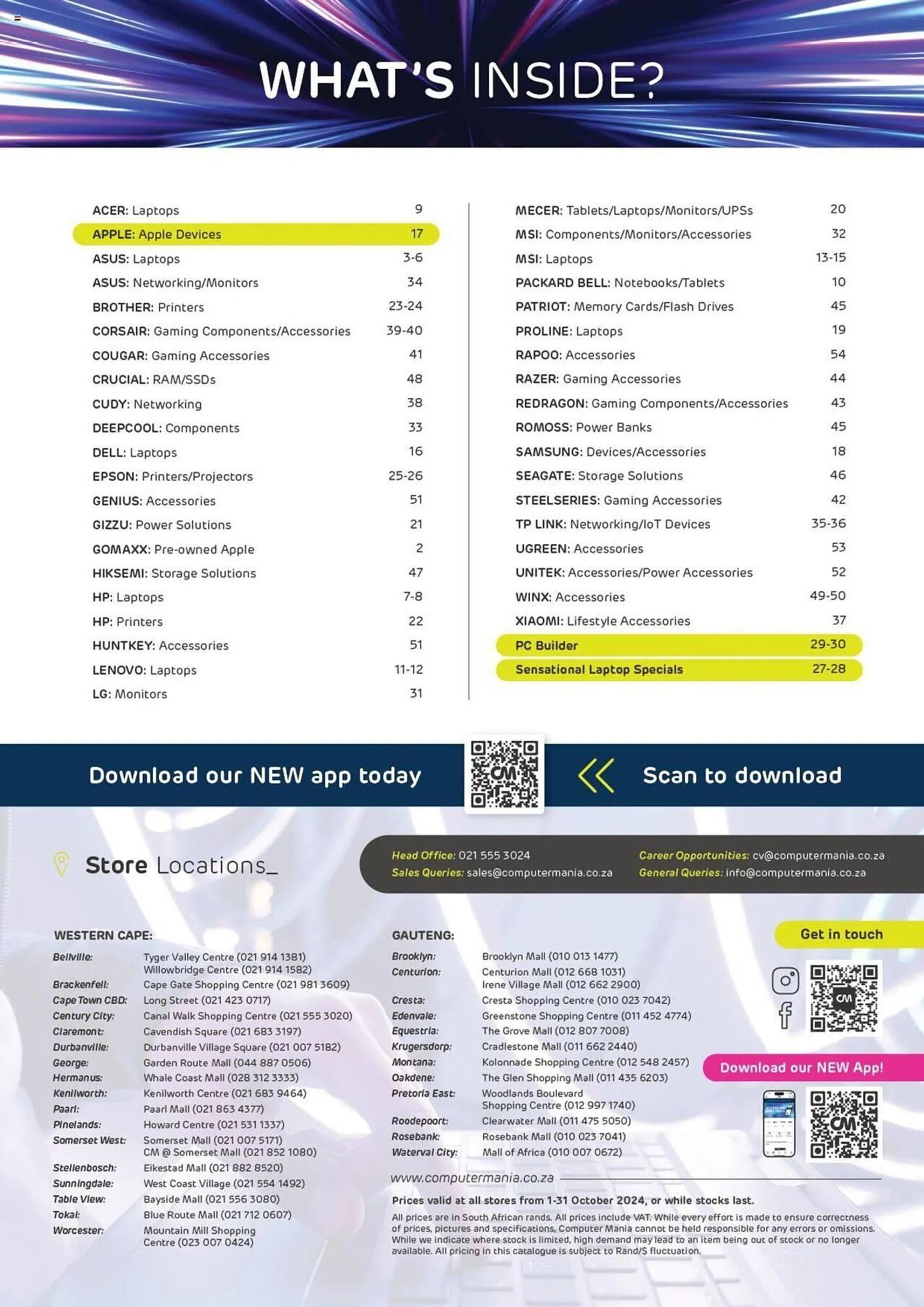 Computer Mania catalogue from 1 October to 31 October 2024 - Catalogue Page 2