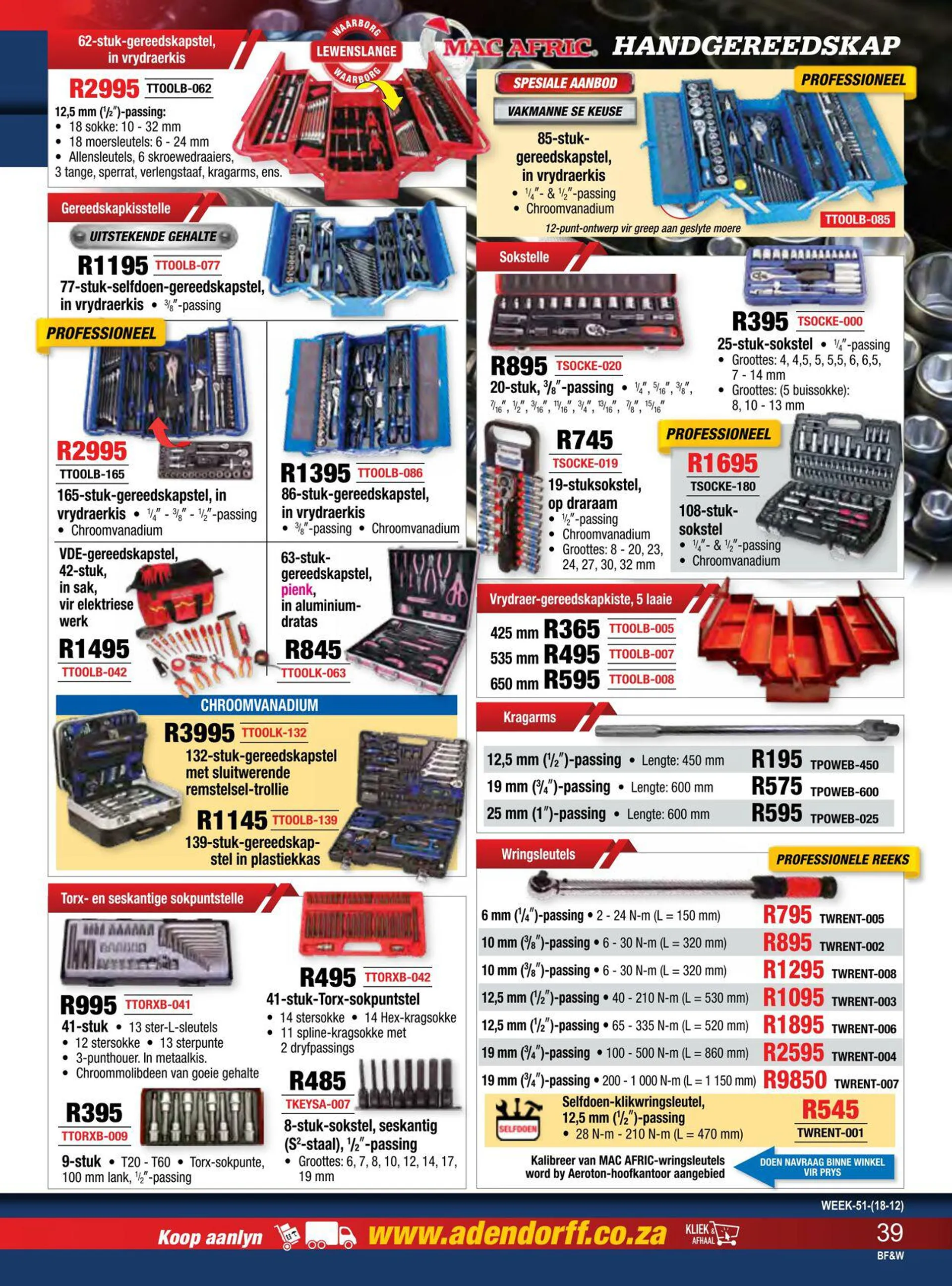 Adendorff Machinery Mart Current catalogue from 18 December to 18 January 2024 - Catalogue Page 41