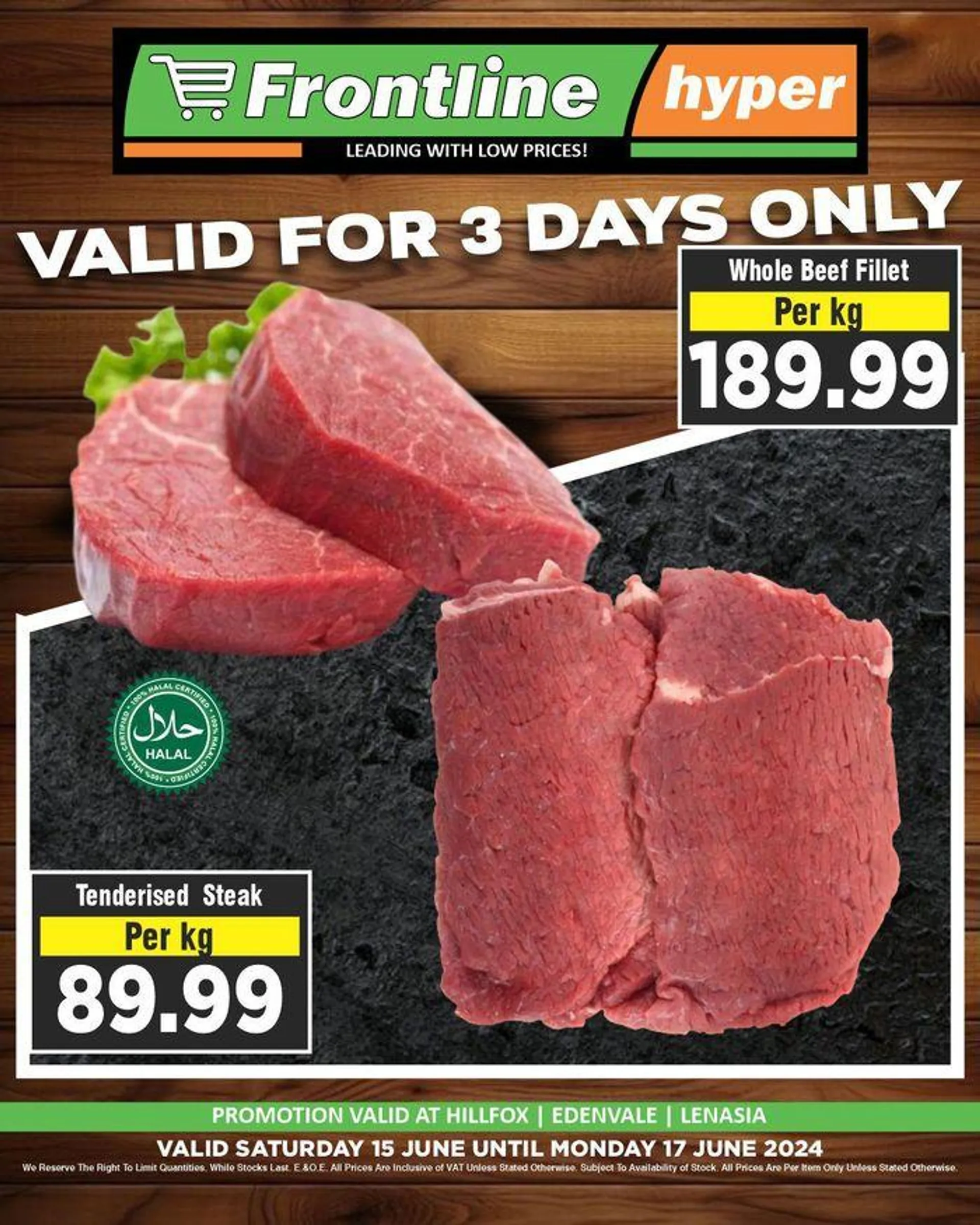 Weekly Butchery Special - 1