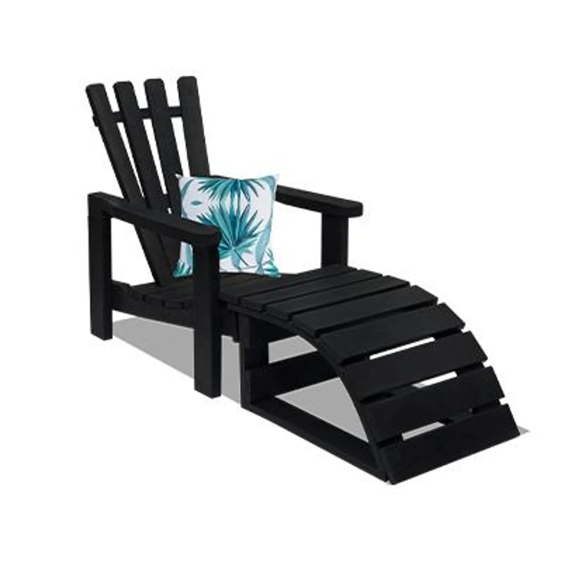 Adiron Garden Chair with footrest