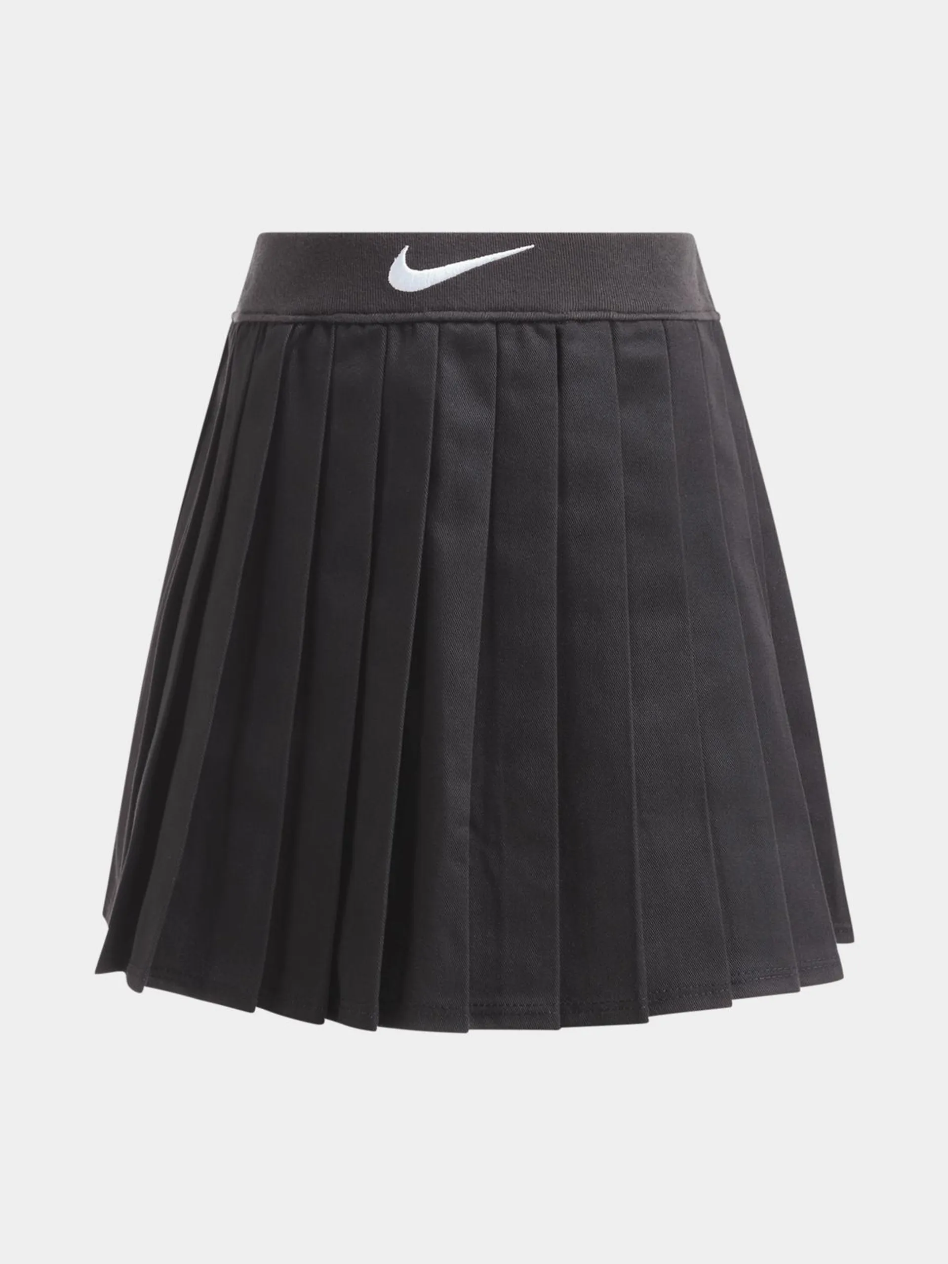 Nike Girls Kids Sportswear Pleated Black Skirt