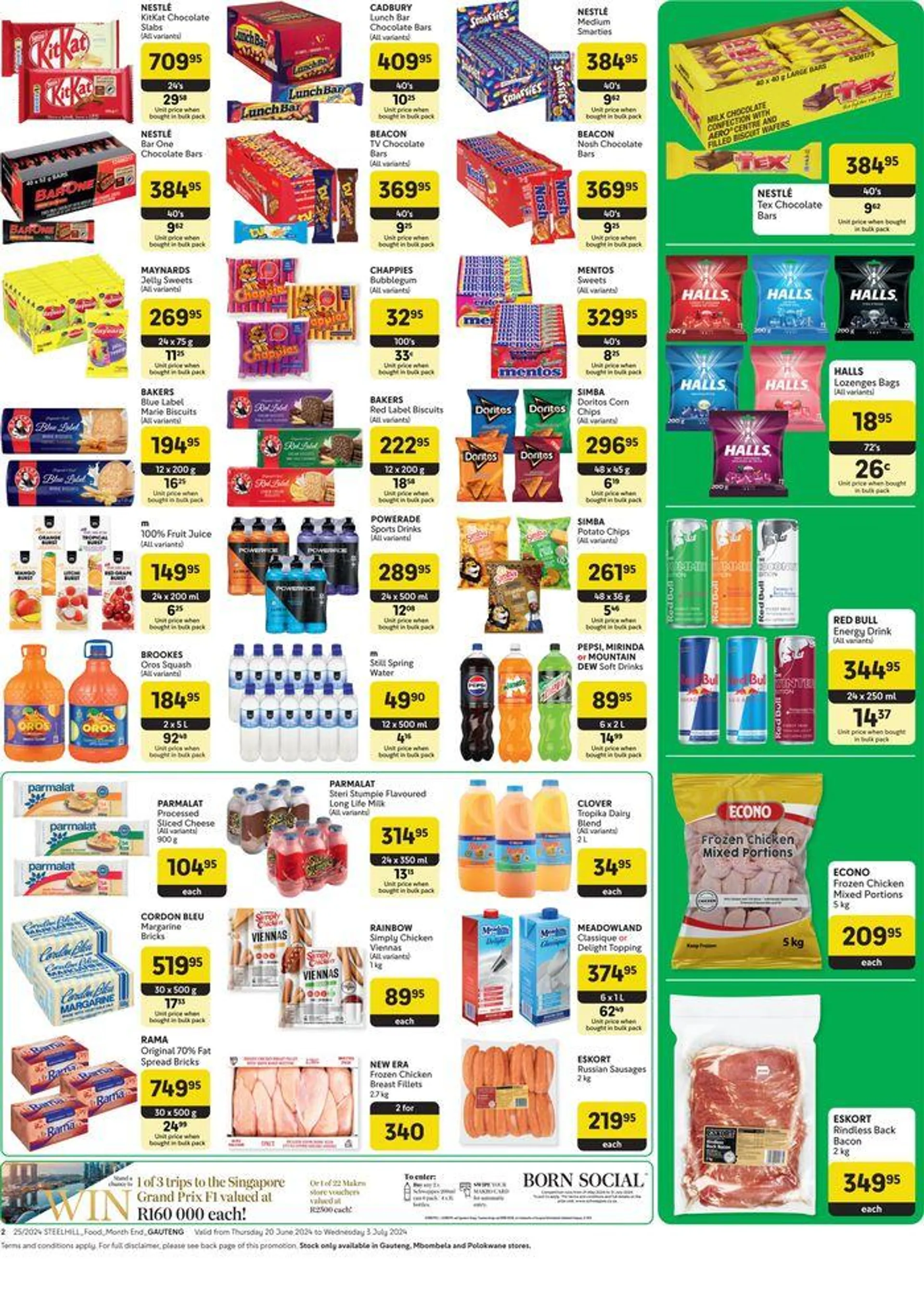 Makro Gauteng : Food from 20 June to 3 July 2024 - Catalogue Page 2