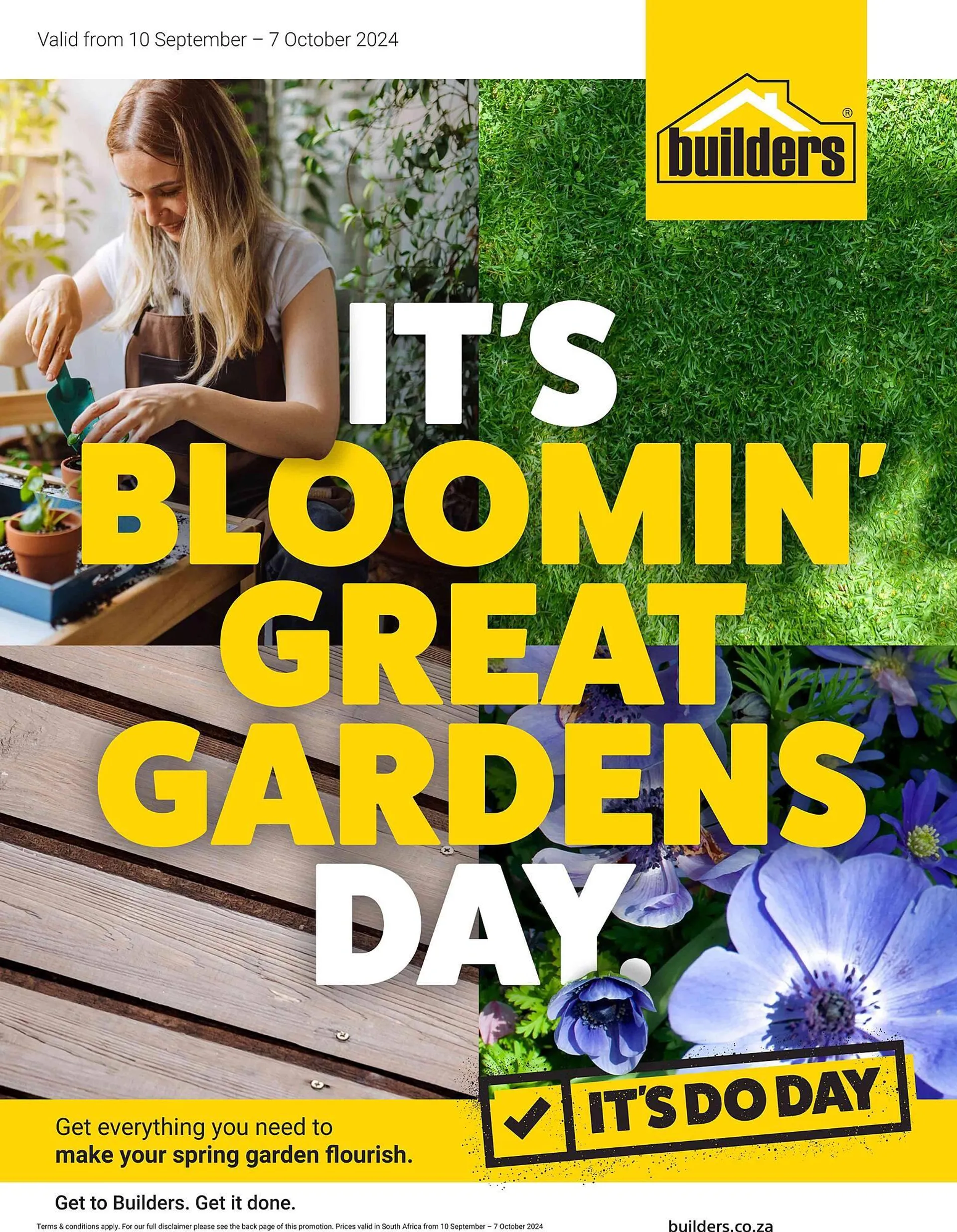 Builders Warehouse catalogue from 10 September to 7 October 2024 - Catalogue Page 1