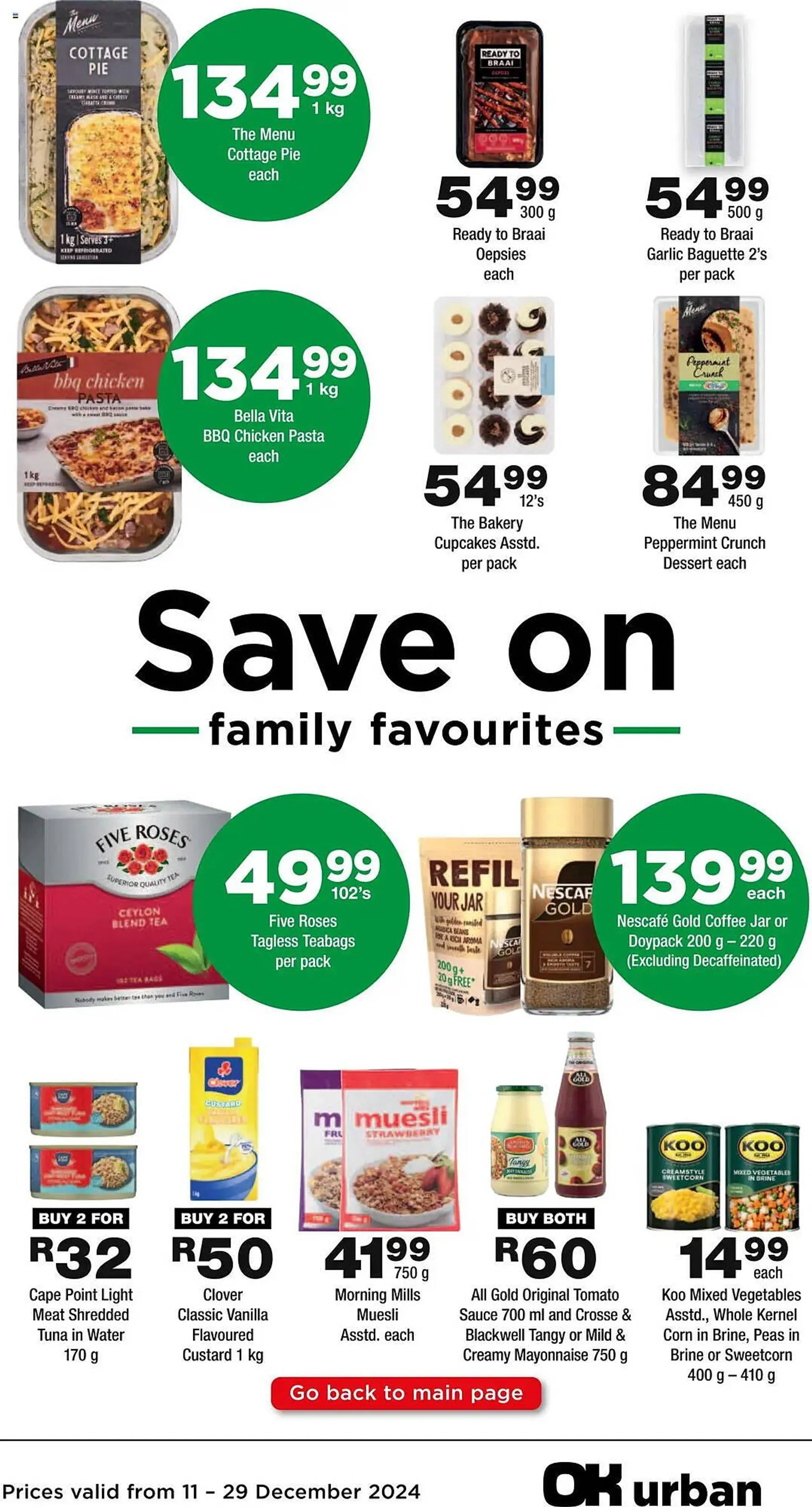 OK Foods catalogue from 11 December to 29 December 2024 - Catalogue Page 5