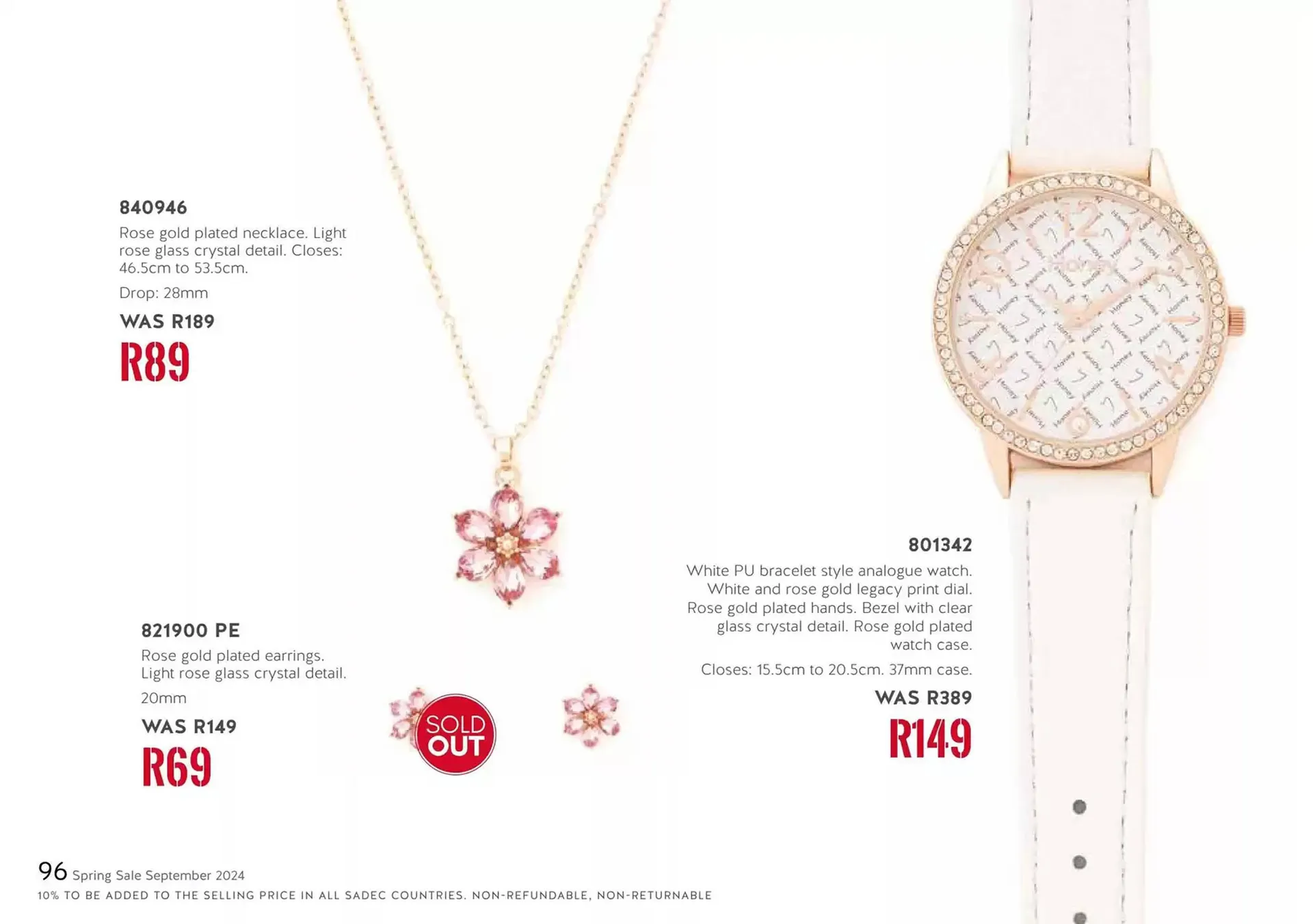 Honey Fashion Accessories catalogue from 1 October to 15 October 2024 - Catalogue Page 196