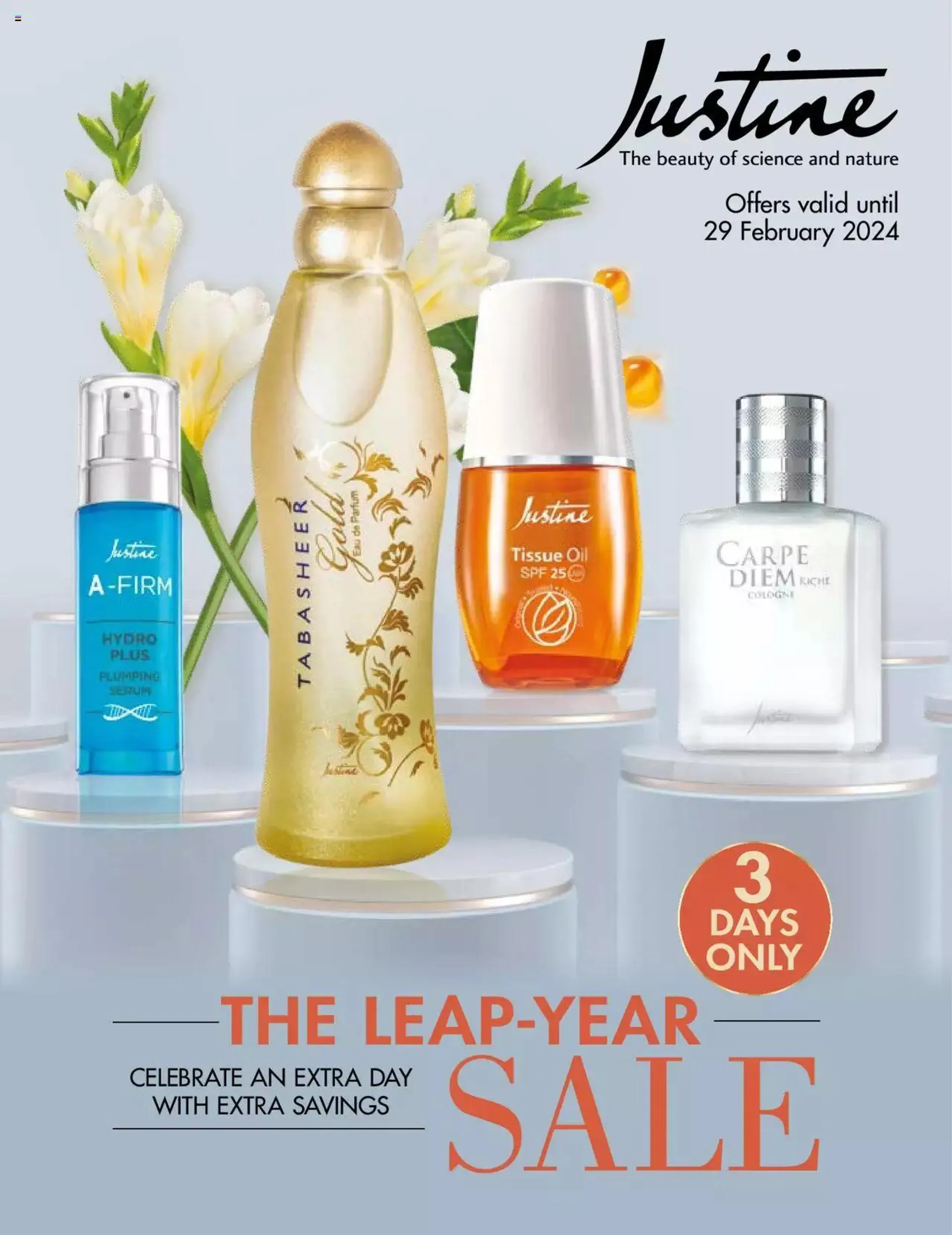 Justine - Leap Year Sale Deals - 26 February 29 February 2024 - Page 1