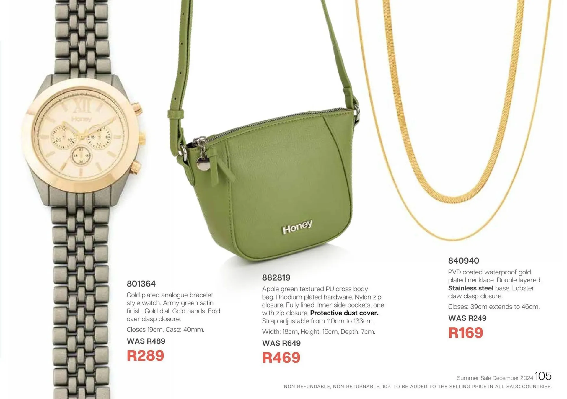 Honey Fashion Accessories catalogue from 19 December to 31 December 2024 - Catalogue Page 8