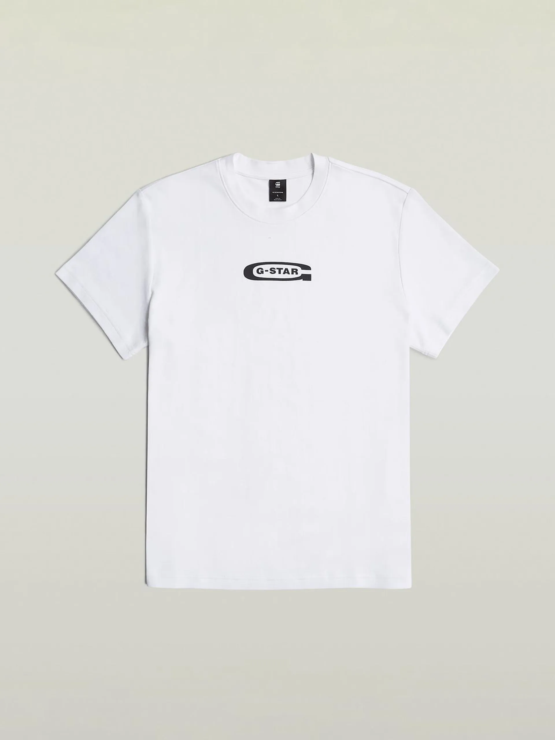 G-Star Men's Old Skool Logo White T-Shirt