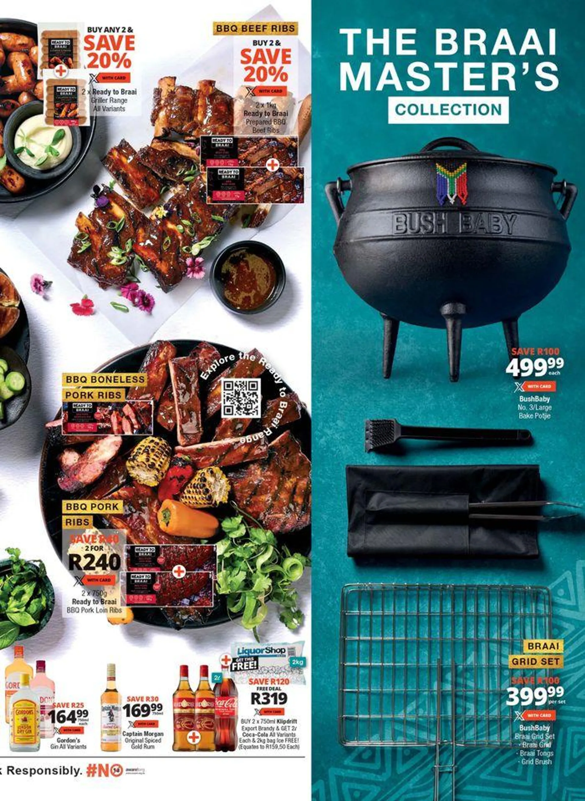 Checkers Home Of The Braai Promotion from 16 September to 6 October 2024 - Catalogue Page 5