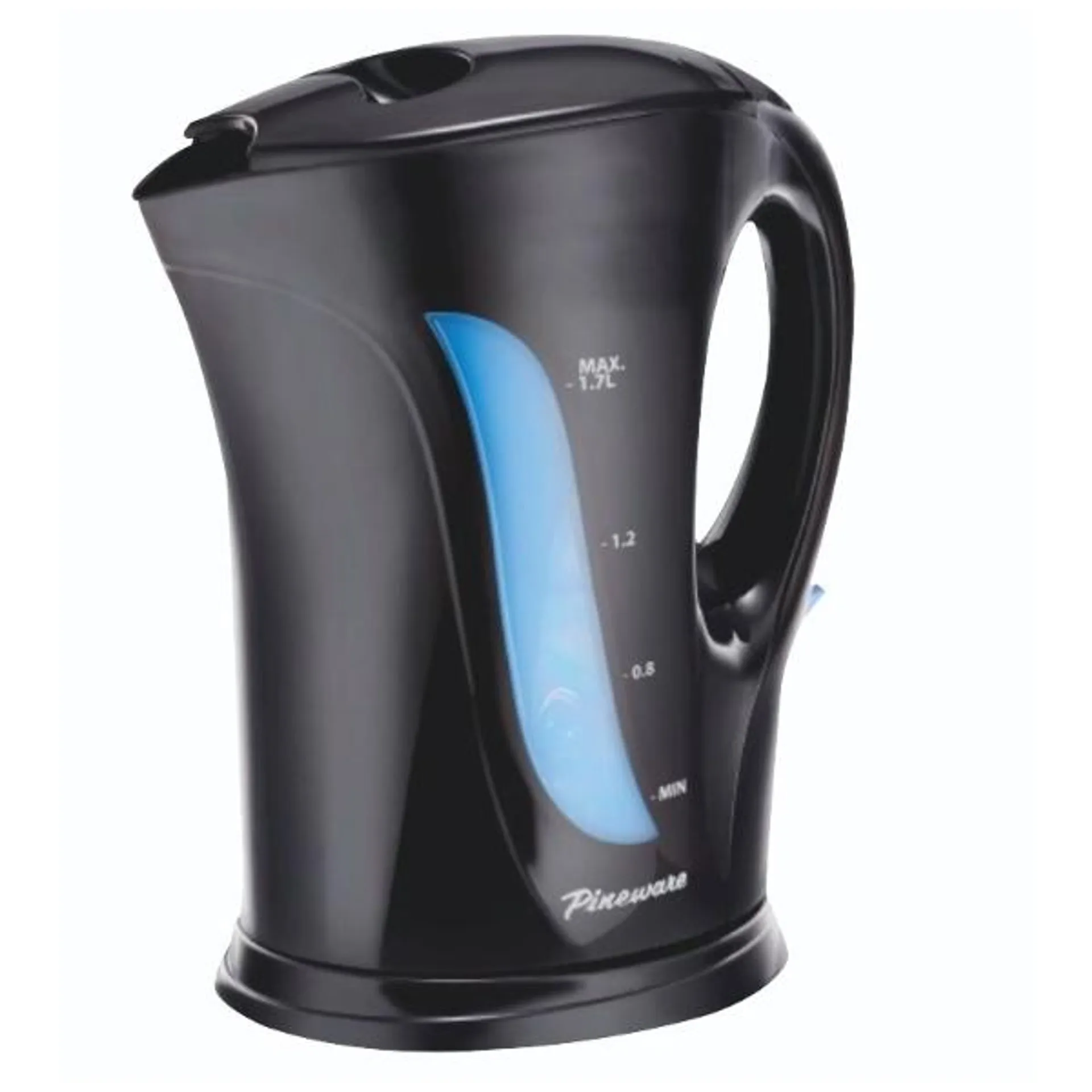 Pineware Kettle 1.7Lt Black