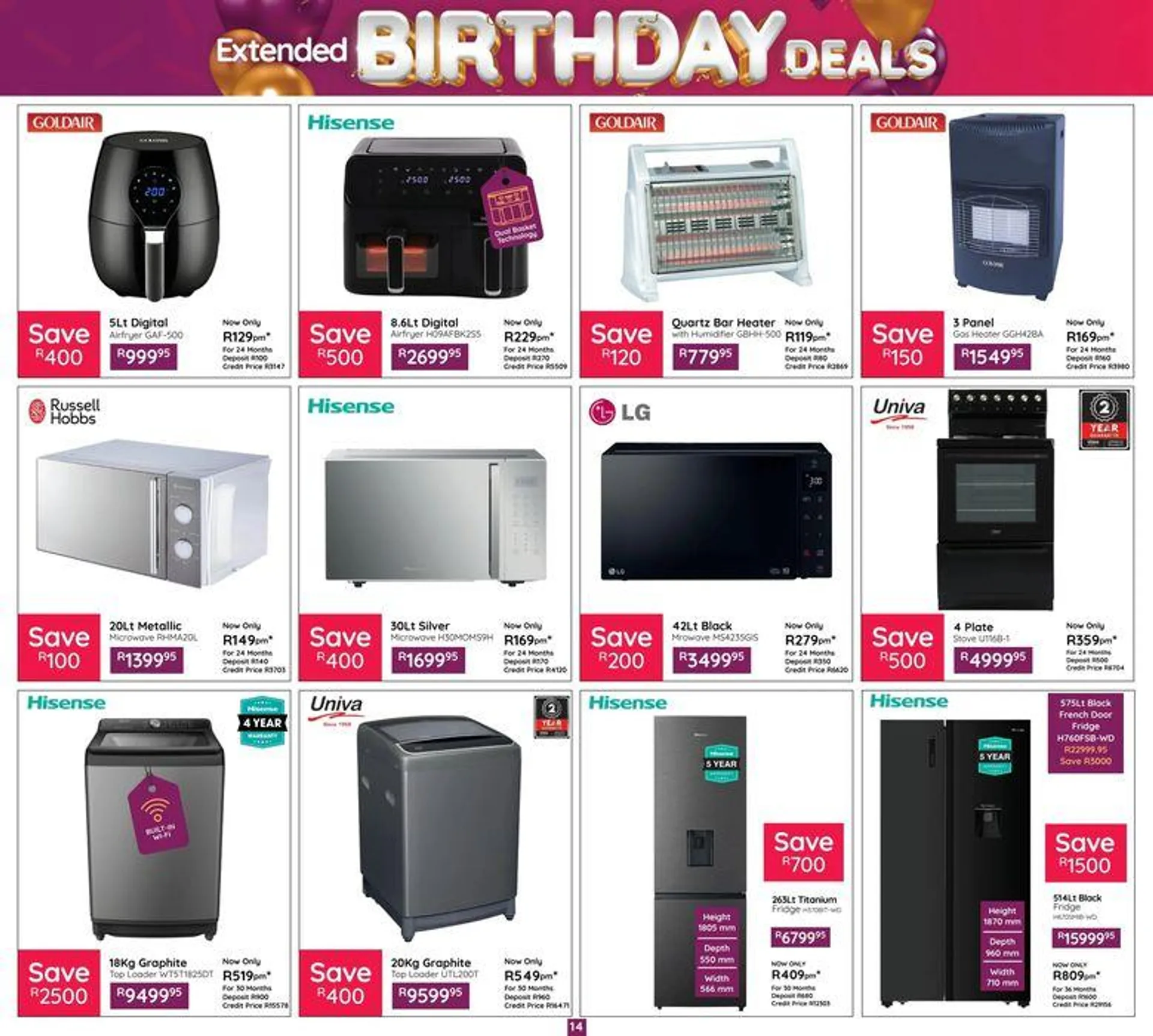 Extended Birthday Deals! - 14