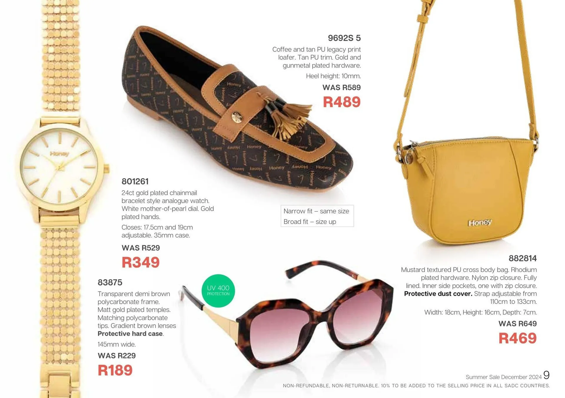 Honey Fashion Accessories catalogue from 19 December to 31 December 2024 - Catalogue Page 12