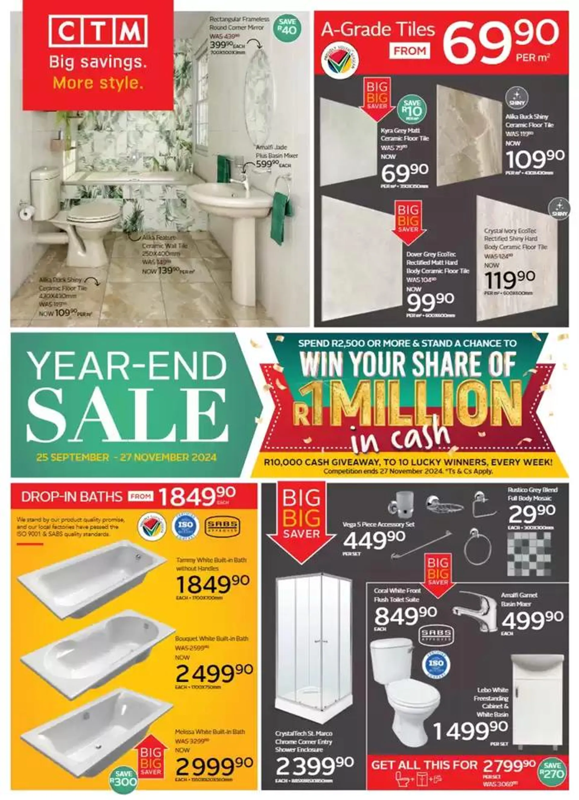 Year End Sale from 7 October to 27 November 2024 - Catalogue Page 1