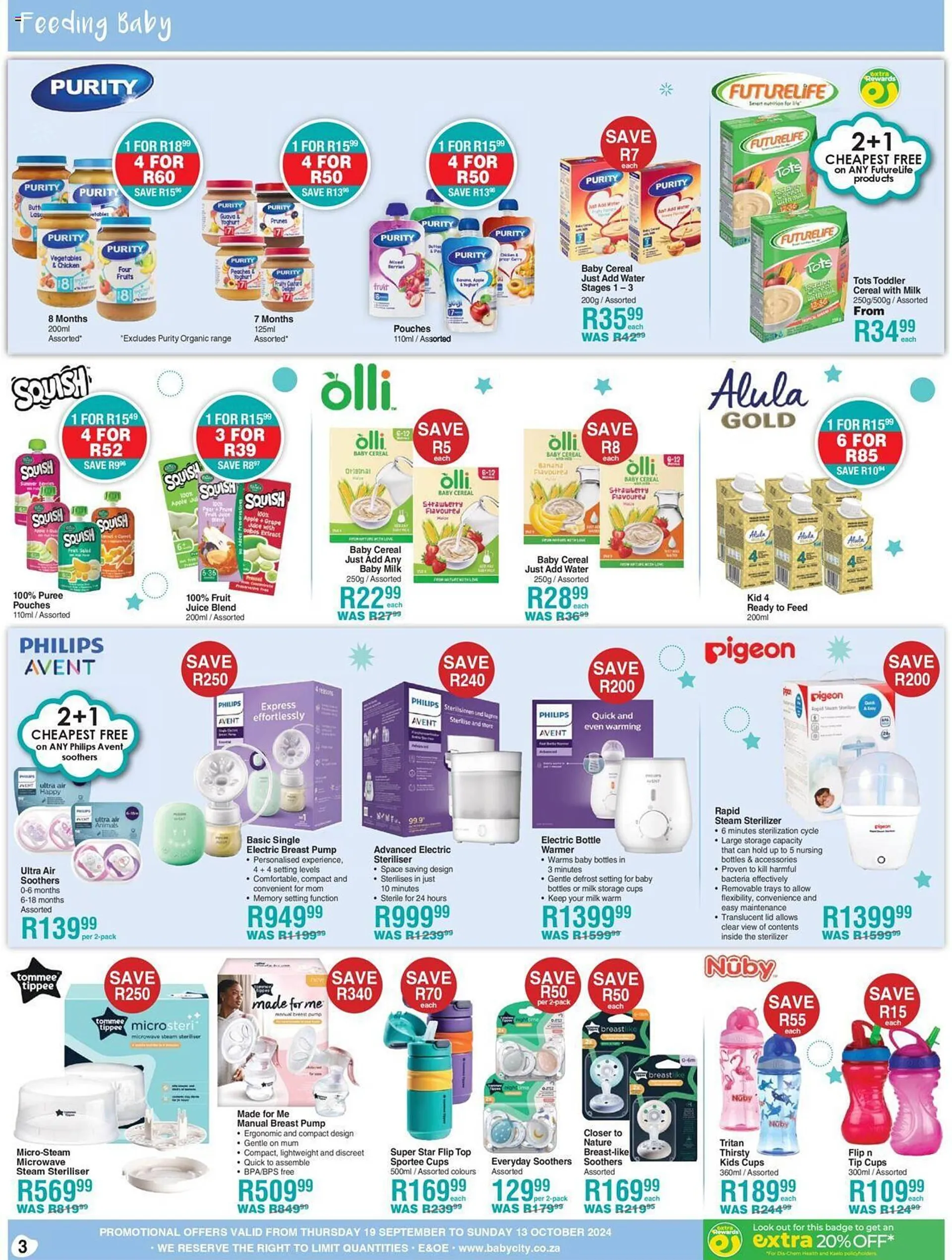 Baby City catalogue from 19 September to 13 October 2024 - Catalogue Page 3