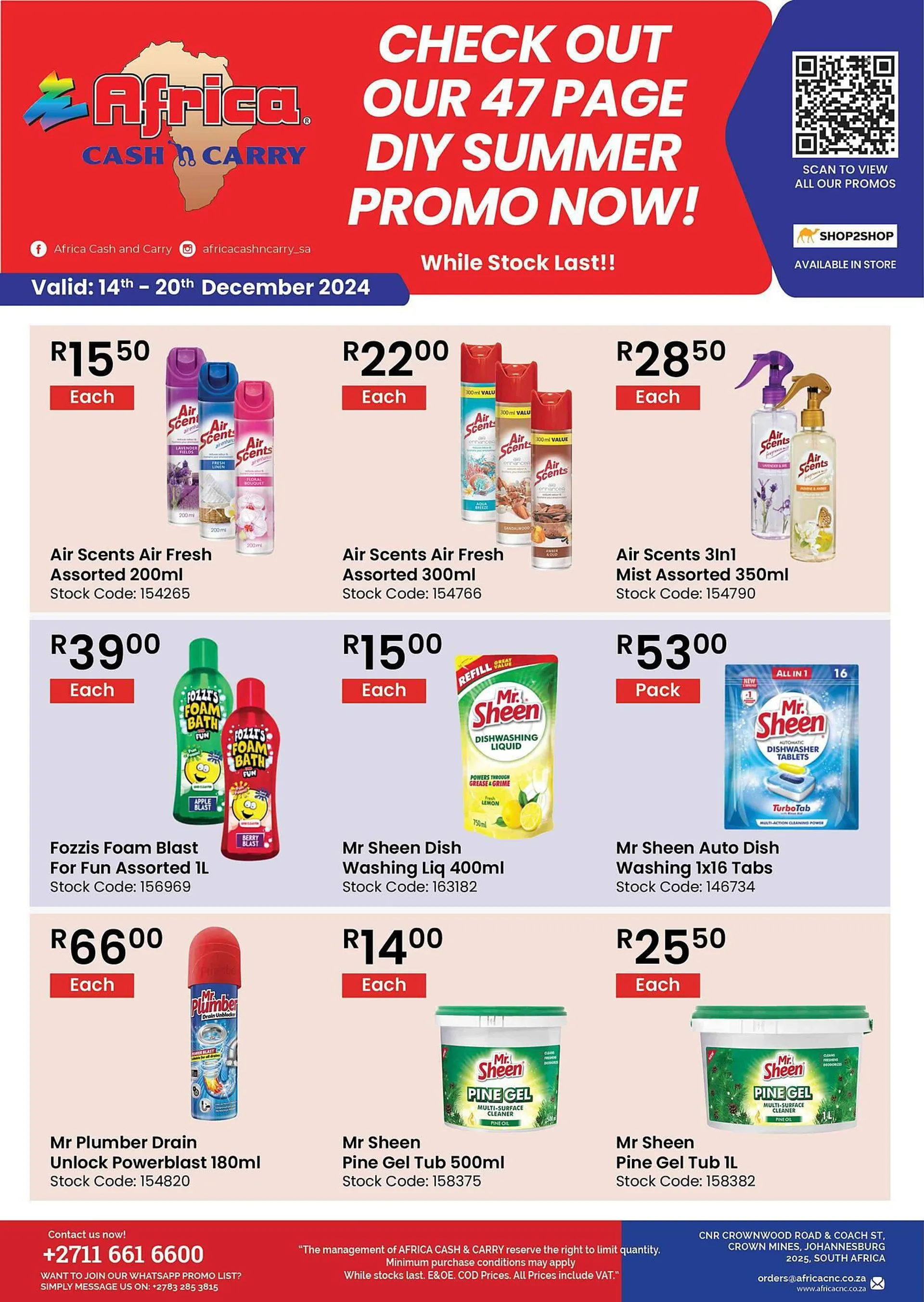 Africa Cash and Carry catalogue from 14 December to 20 December 2024 - Catalogue Page 2