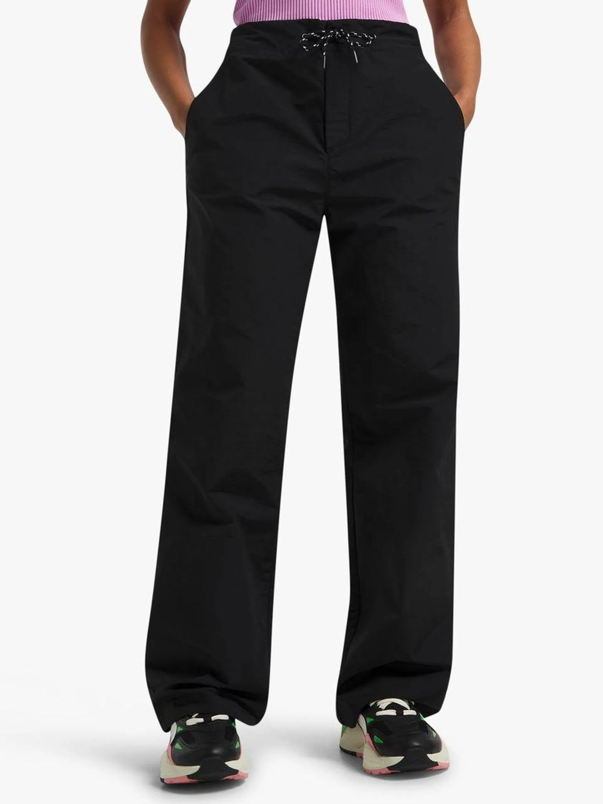The North Face Women's Rope Tie Wide Leg Black Pants