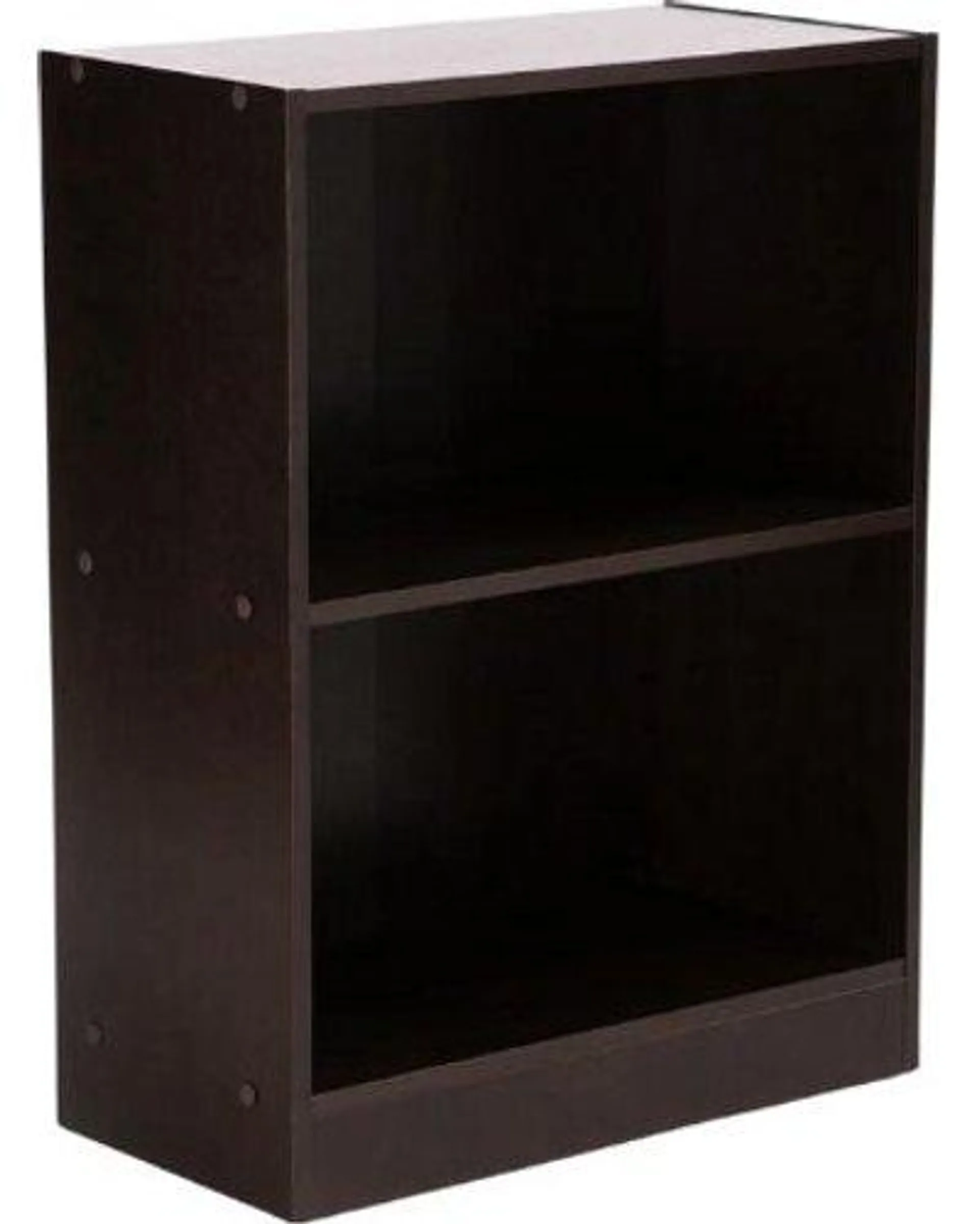 Cyrus 2 Shelf Bookcase (Wenge)