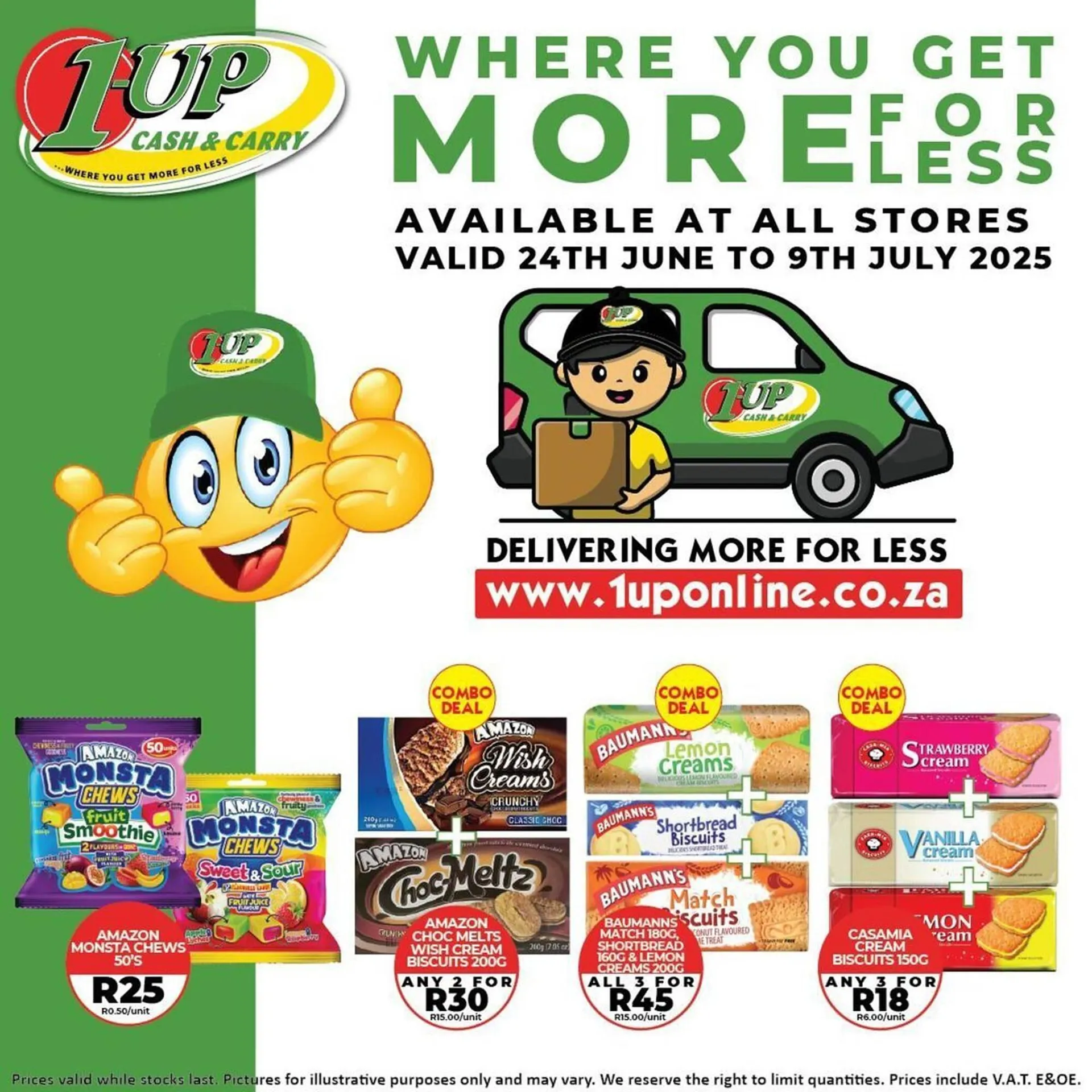 1UP catalogue from 24 June to 9 July 2025 - Catalogue Page 1