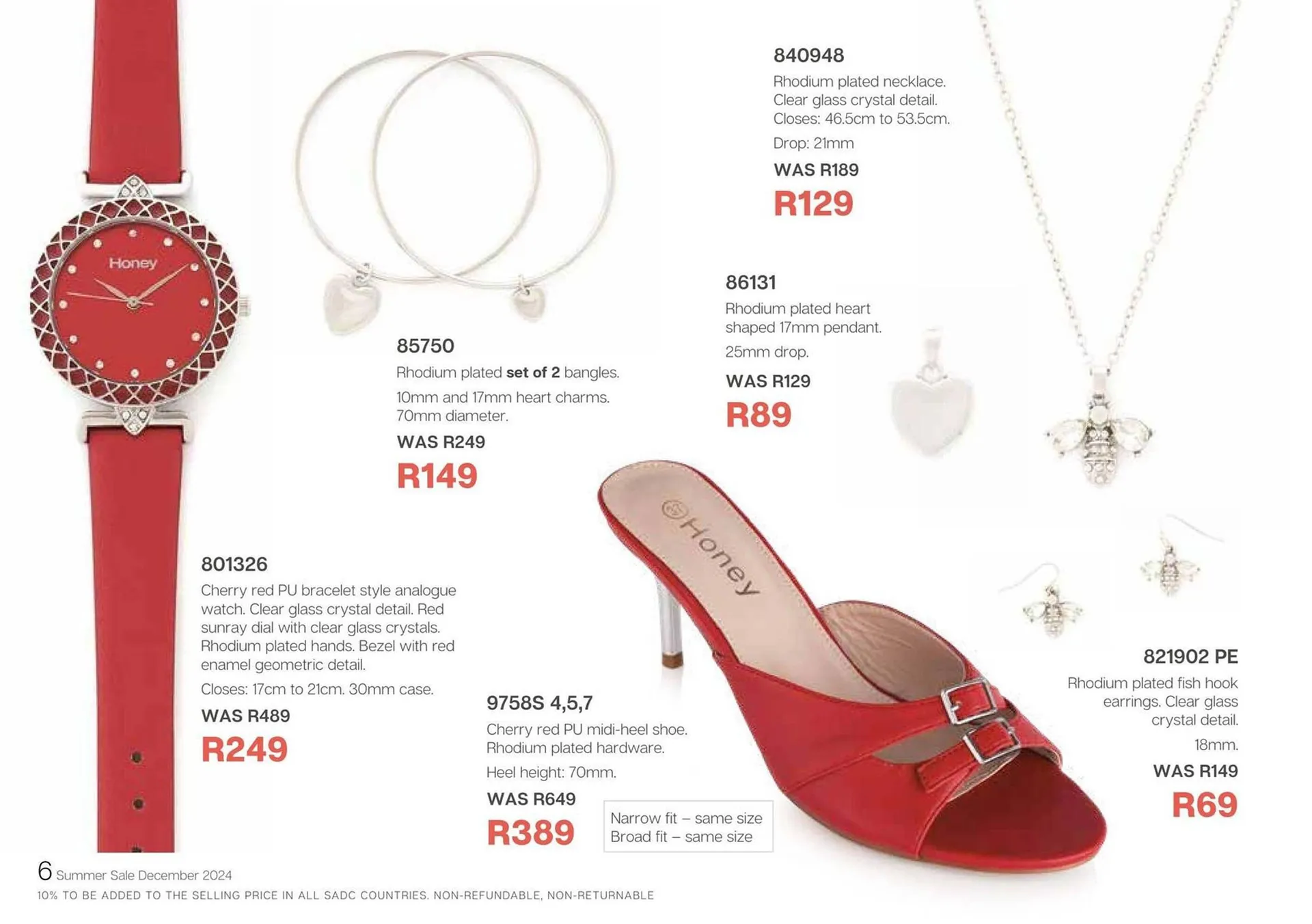 Honey Fashion Accessories catalogue from 19 December to 31 December 2024 - Catalogue Page 158