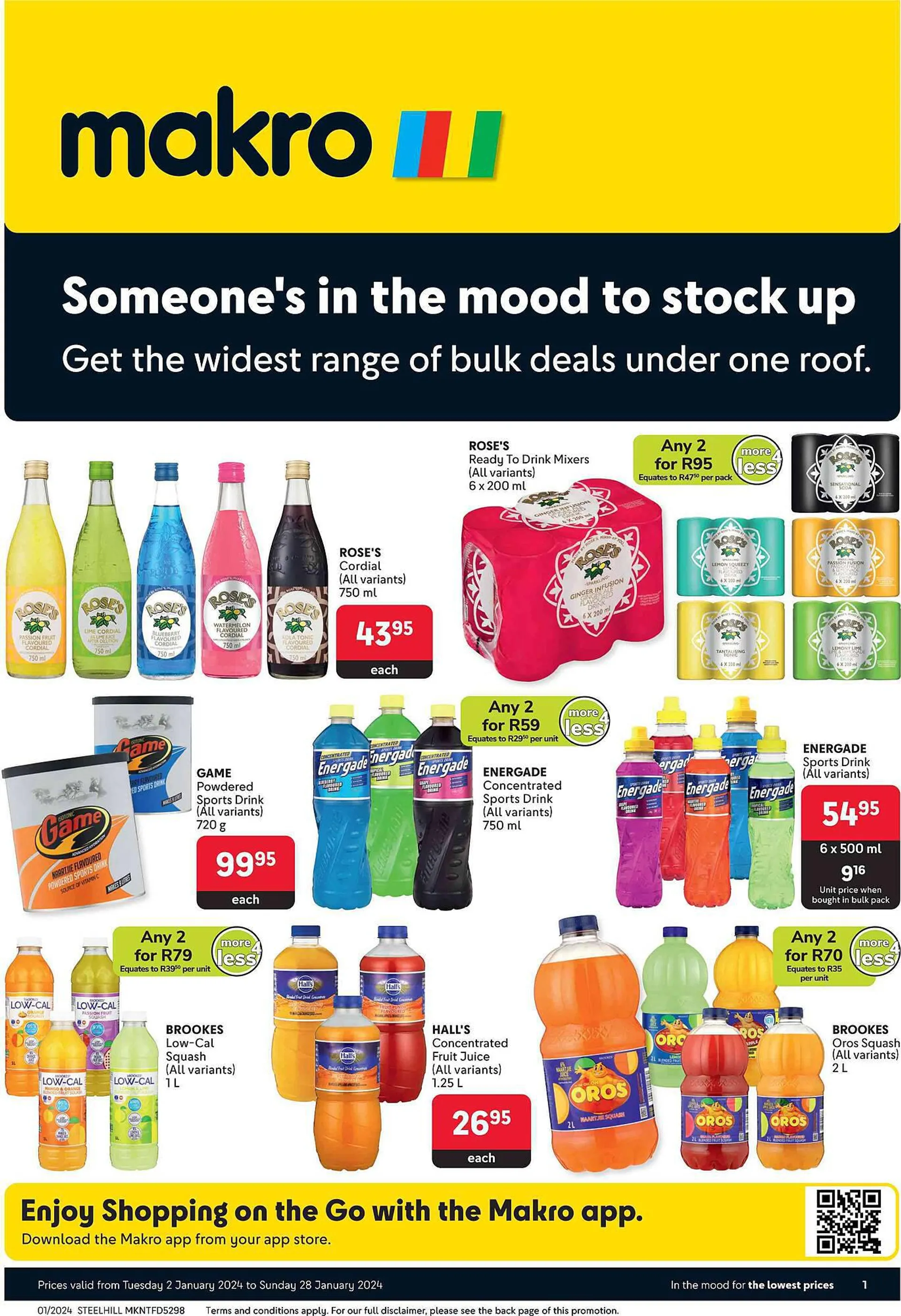 Makro catalogue from 2 January to 28 January 2024 - Catalogue Page 1